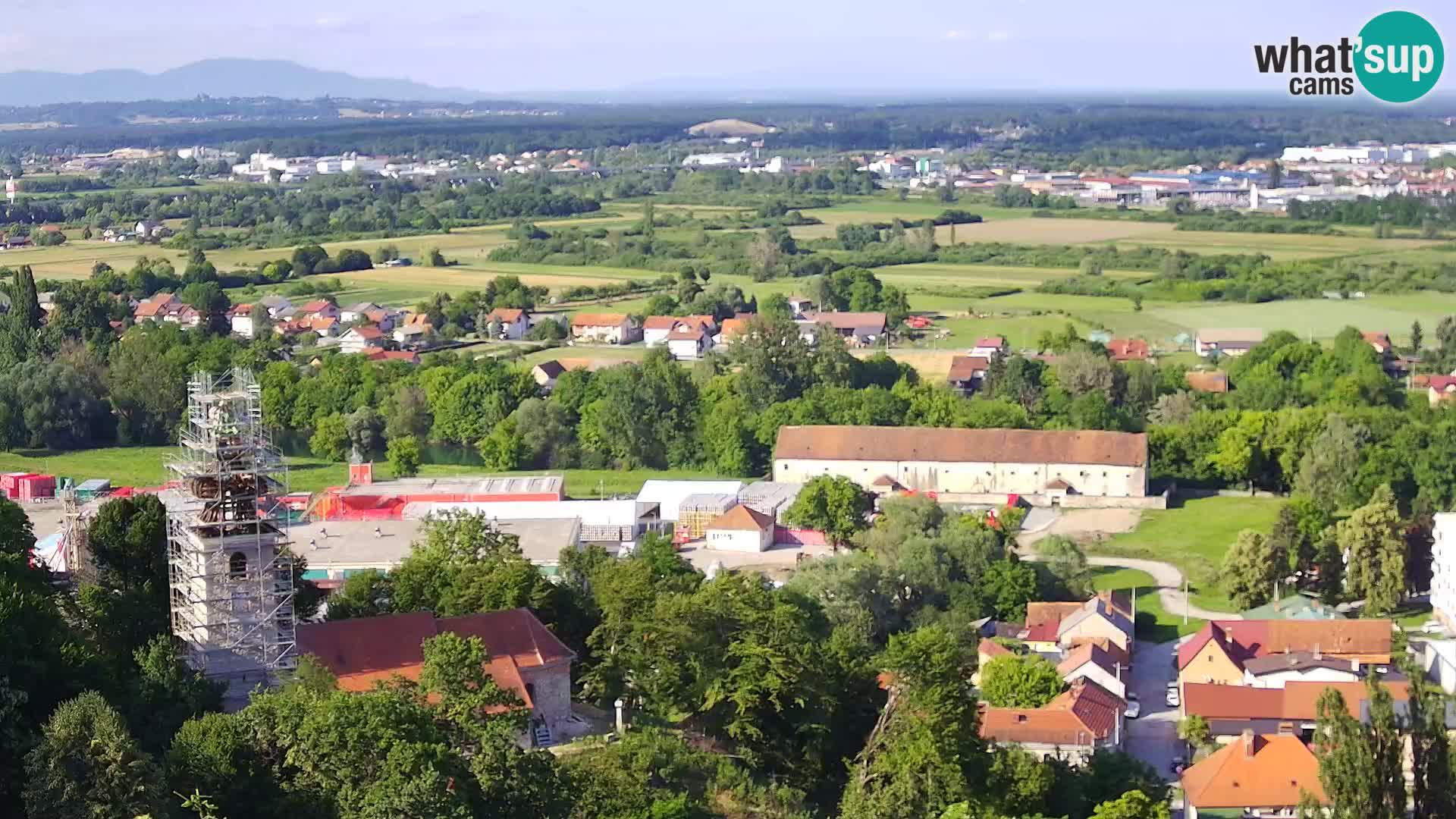 Webcam Karlstadt Burg Dubovac – Liveblick auf das historische Wahrzeichen