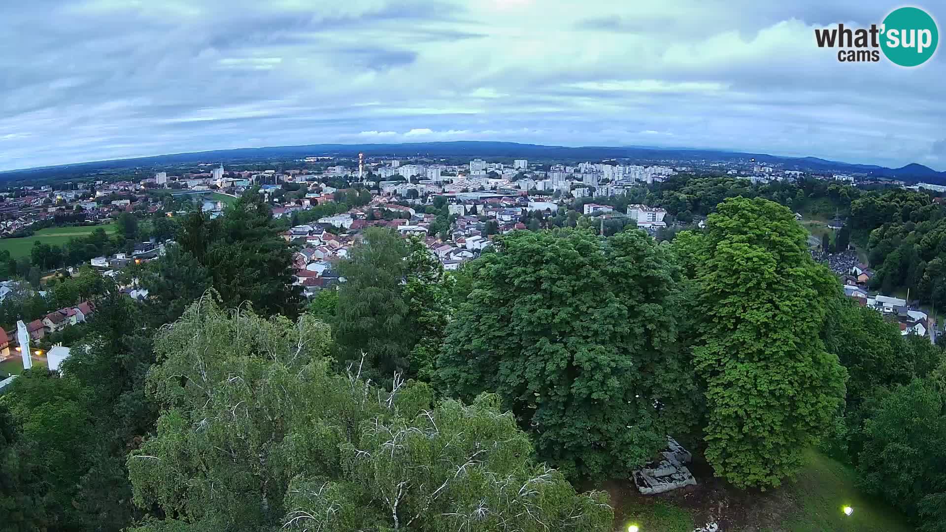 Webcam Karlovac Dubovac Castle – Live View of Karlovac’s Historic Landmark