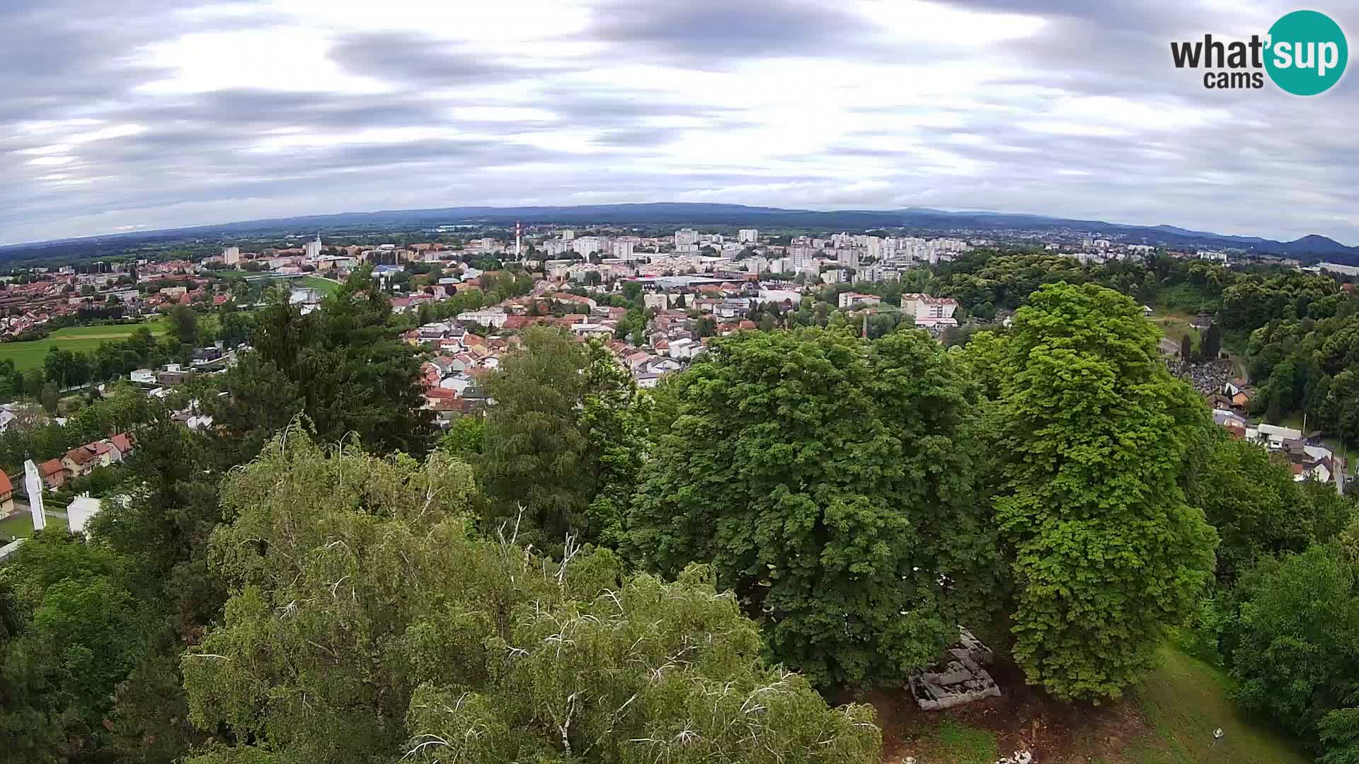 Webcam Karlovac Dubovac Castle – Live View of Karlovac’s Historic Landmark