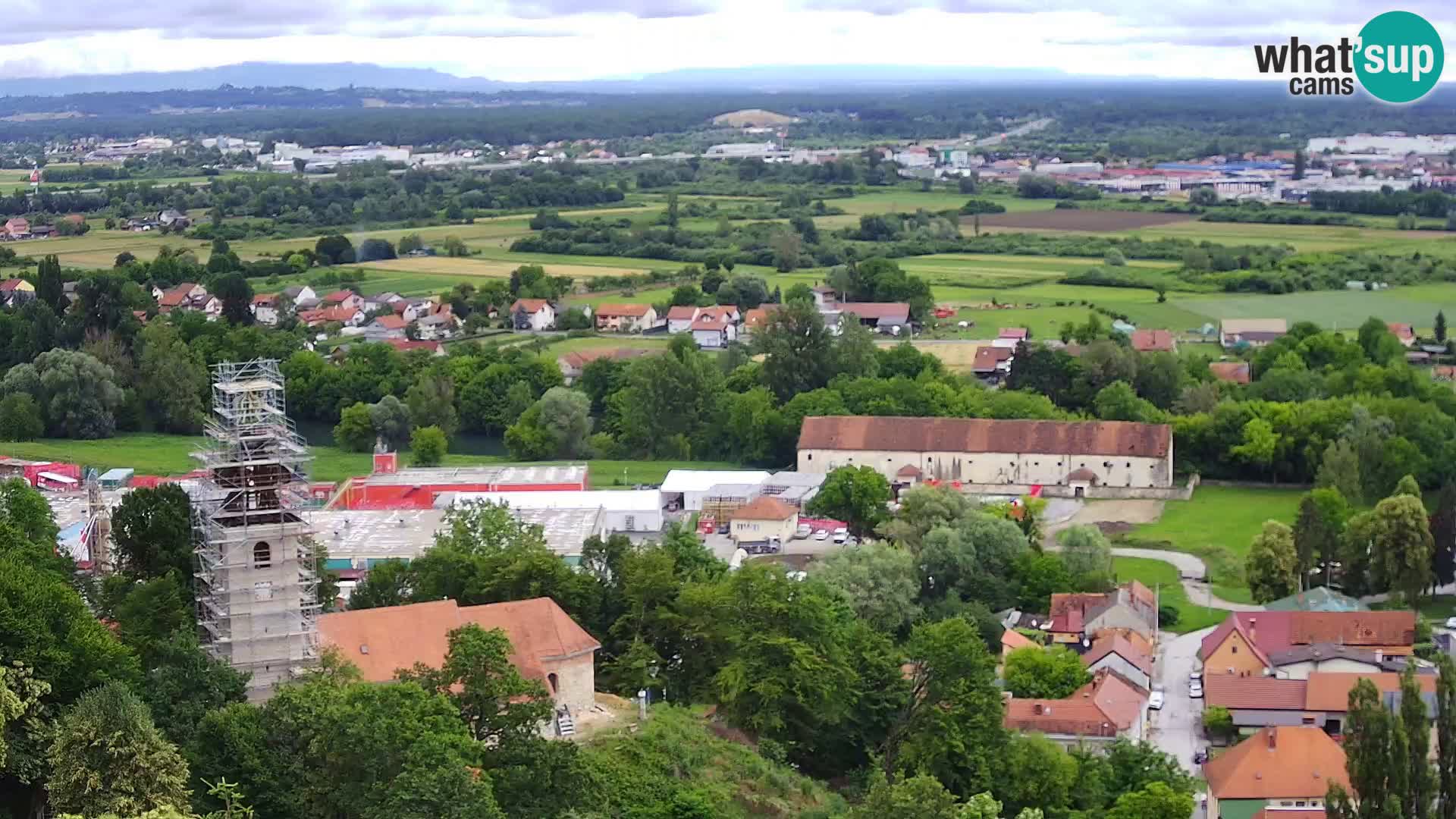 Webcam Karlovac Dubovac Castle – Live View of Karlovac’s Historic Landmark