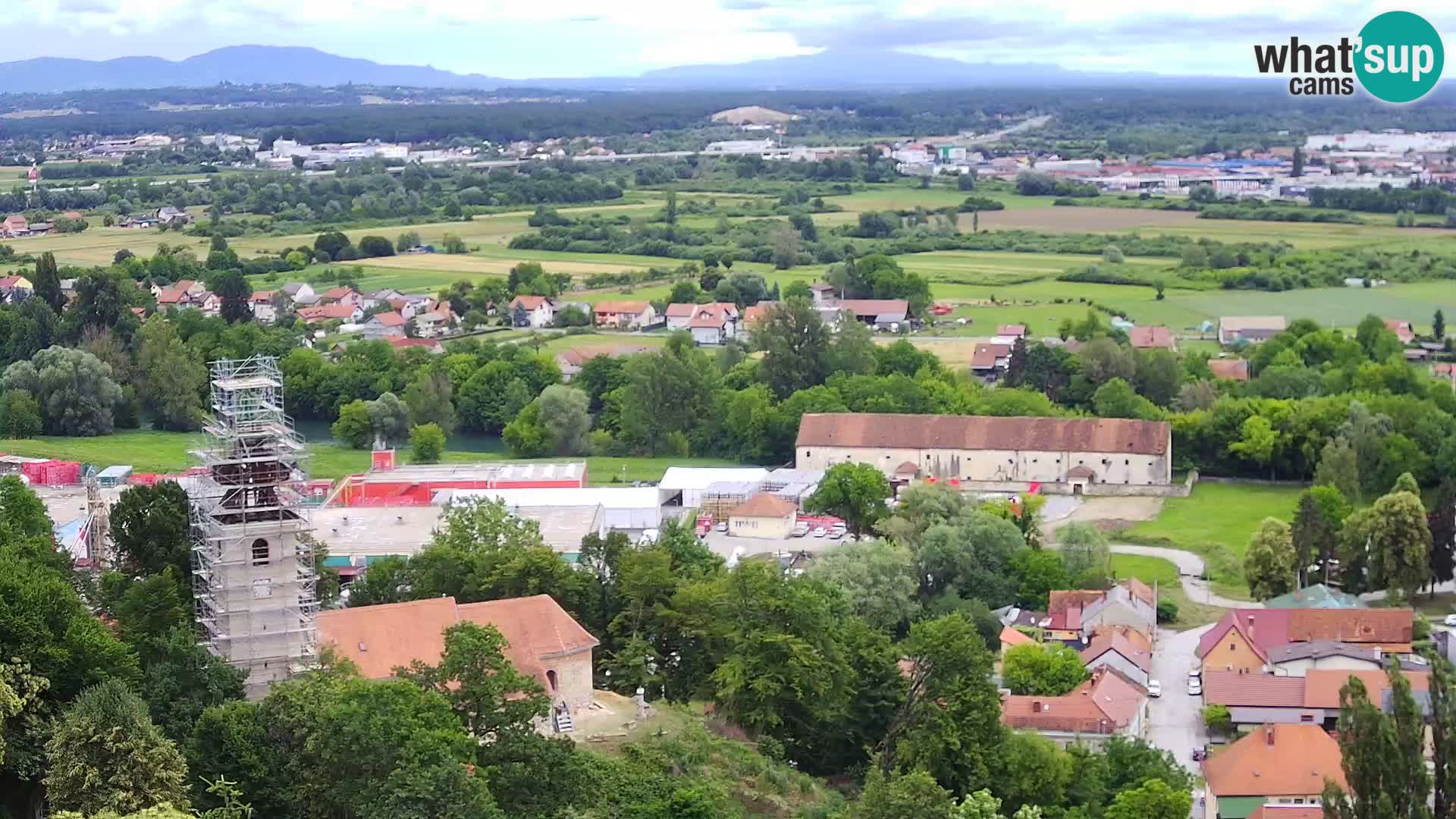 Webcam Karlovac Château Dubovac – Vue en direct de ce monument historique