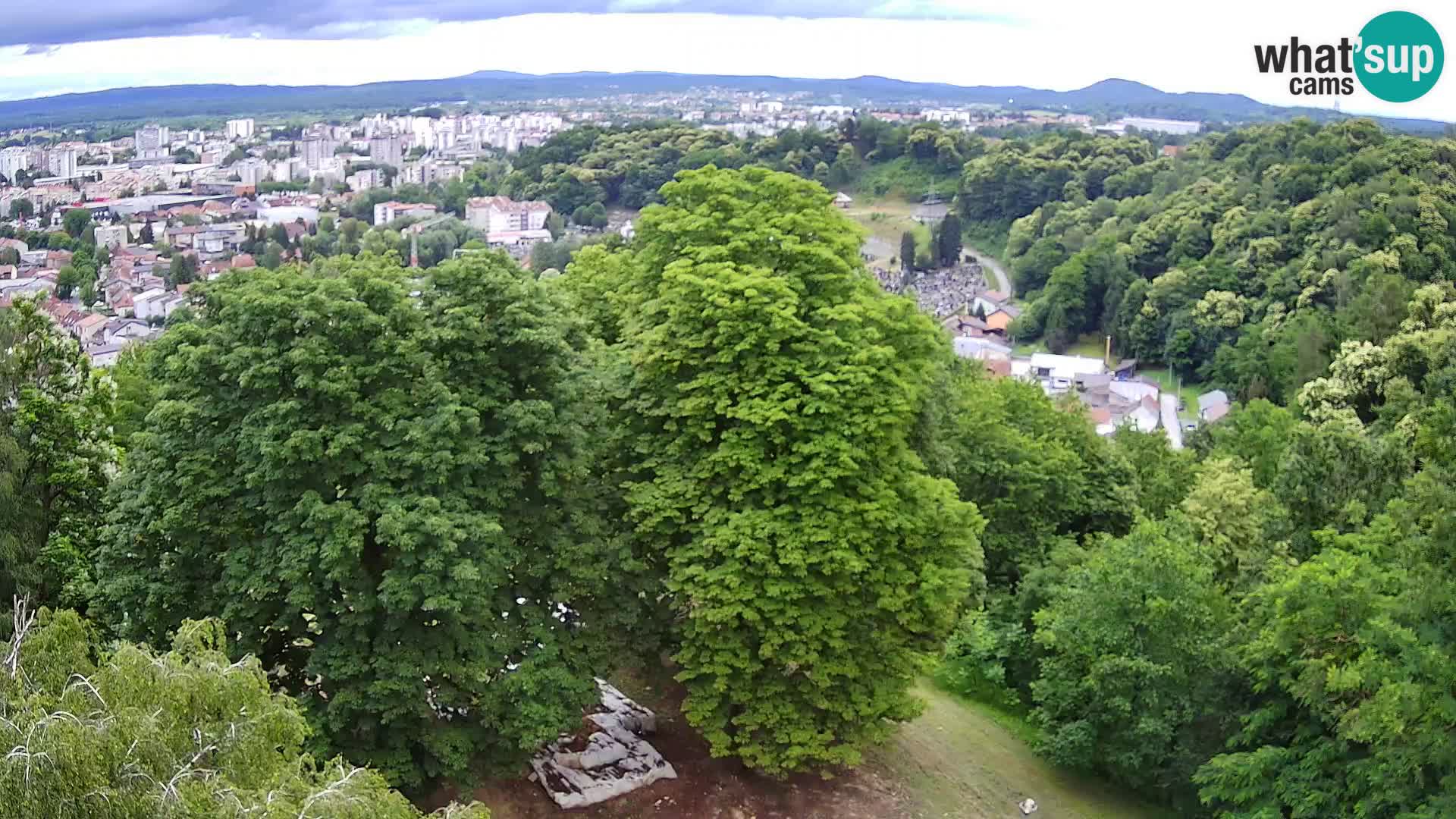 Webcam Karlstadt Burg Dubovac – Liveblick auf das historische Wahrzeichen