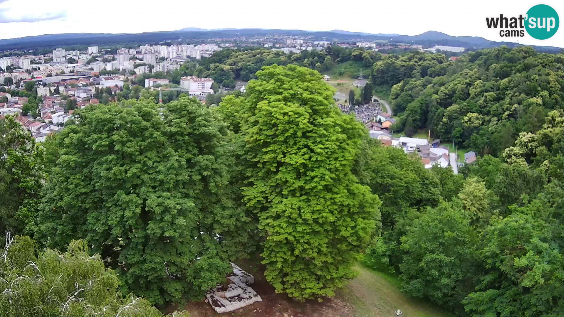 Webcam Karlstadt Burg Dubovac – Liveblick auf das historische Wahrzeichen