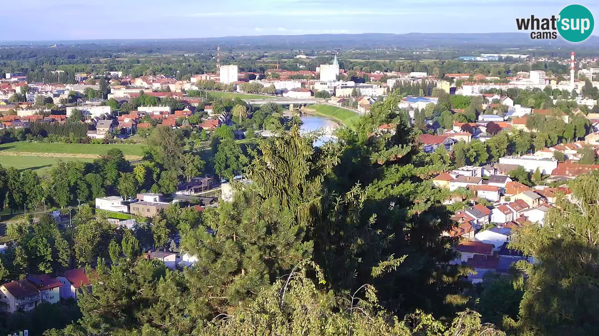 Webcam Karlovac Château Dubovac – Vue en direct de ce monument historique