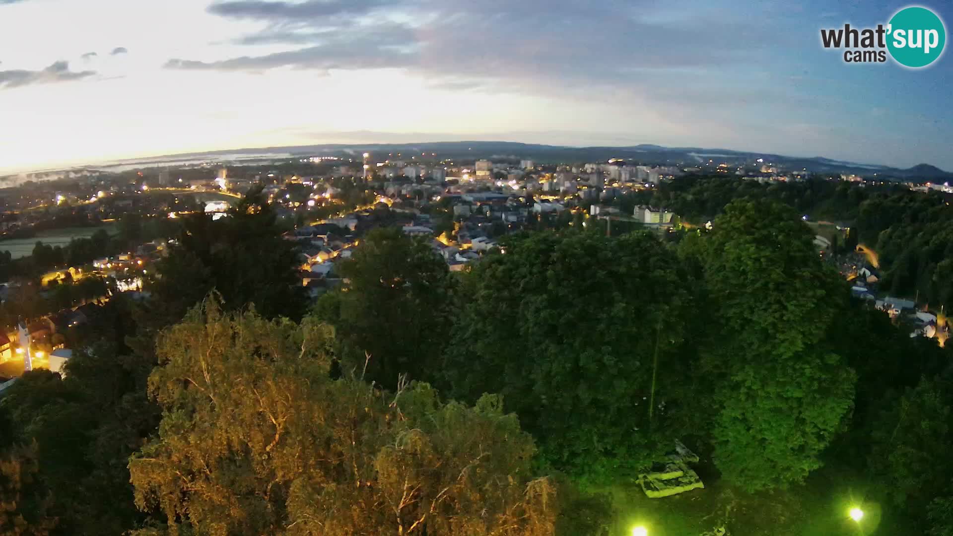 Webcam Karlovac Dubovac Castle – Live View of Karlovac’s Historic Landmark