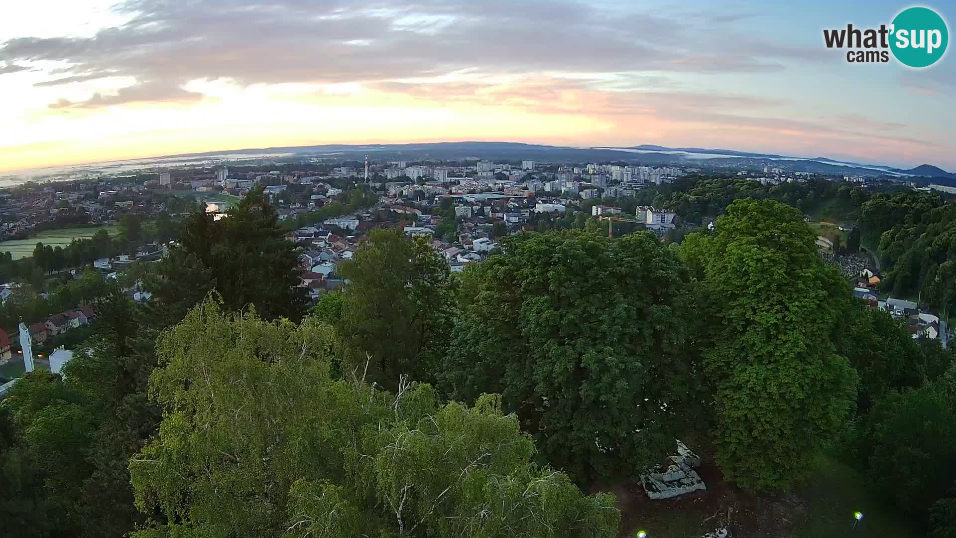 Webcam Karlovac Dubovac Castle – Live View of Karlovac’s Historic Landmark