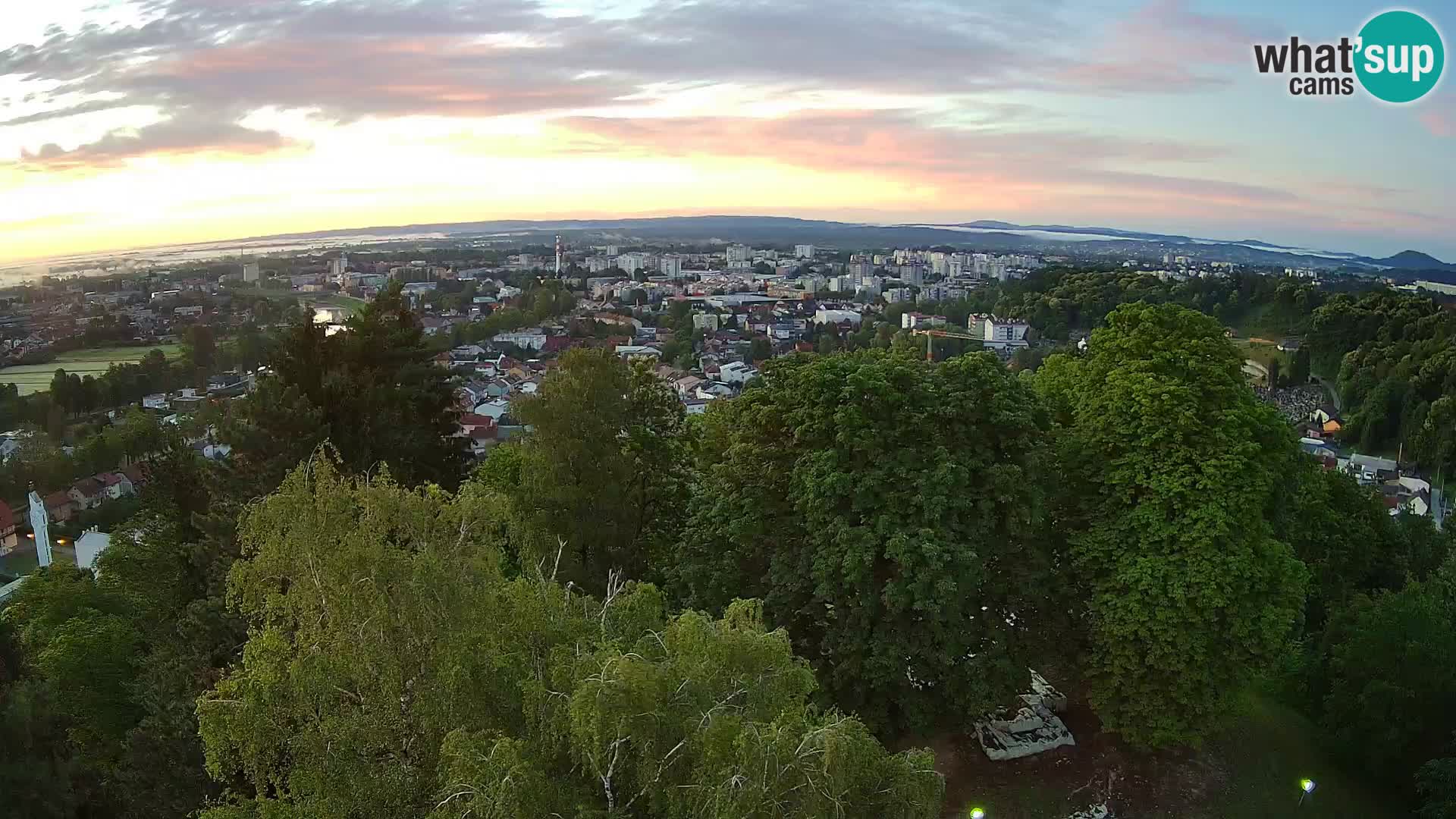 Webcam Karlovac Dubovac Castle – Live View of Karlovac’s Historic Landmark