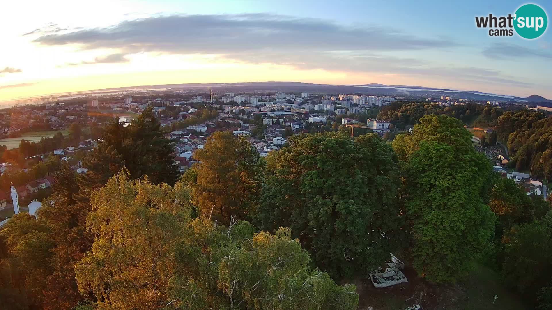 Webcam Karlovac Dubovac Castle – Live View of Karlovac’s Historic Landmark