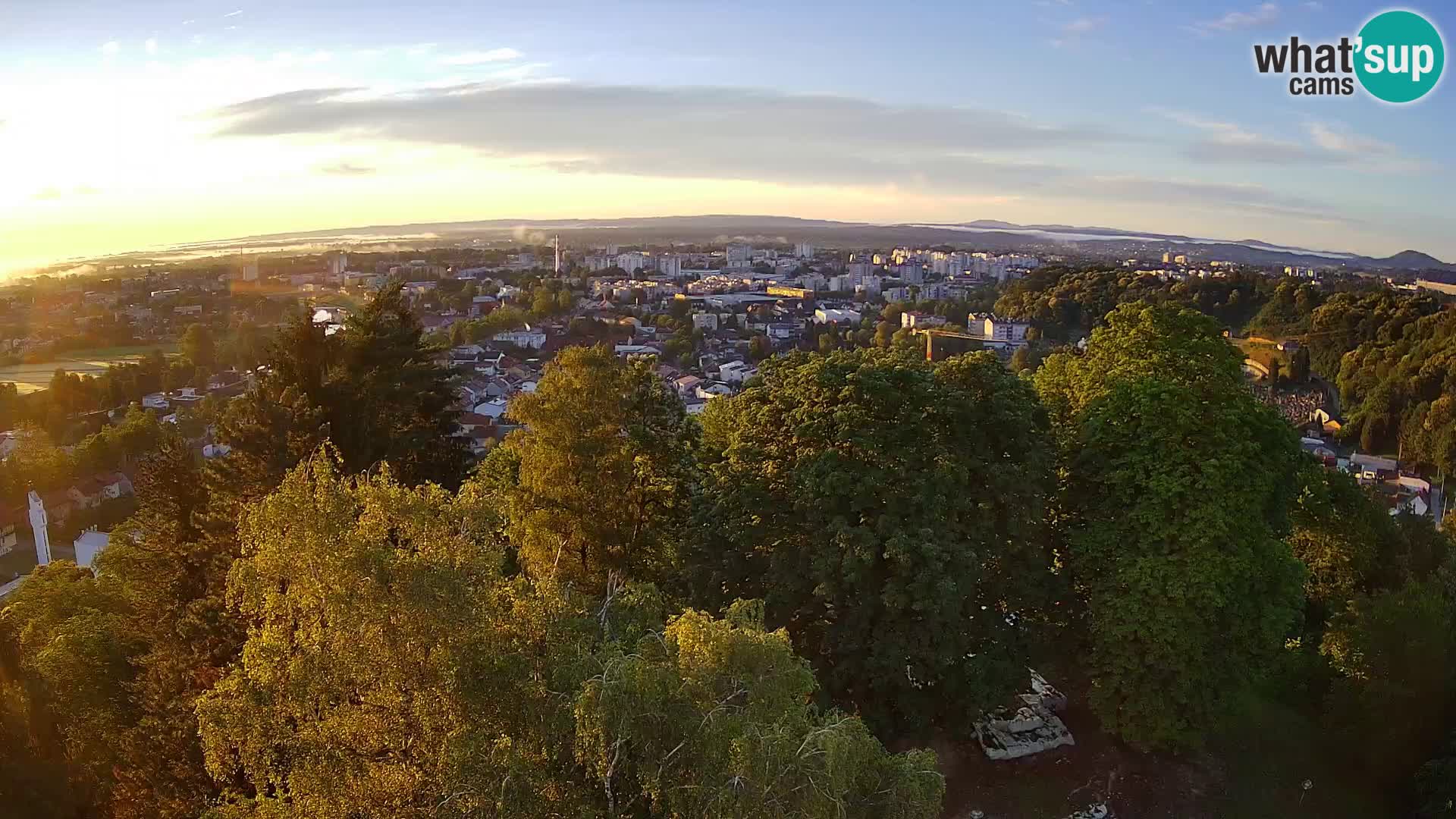 Webcam Castillo Dubovac Karlovac – Vista en directo del histórico castillo