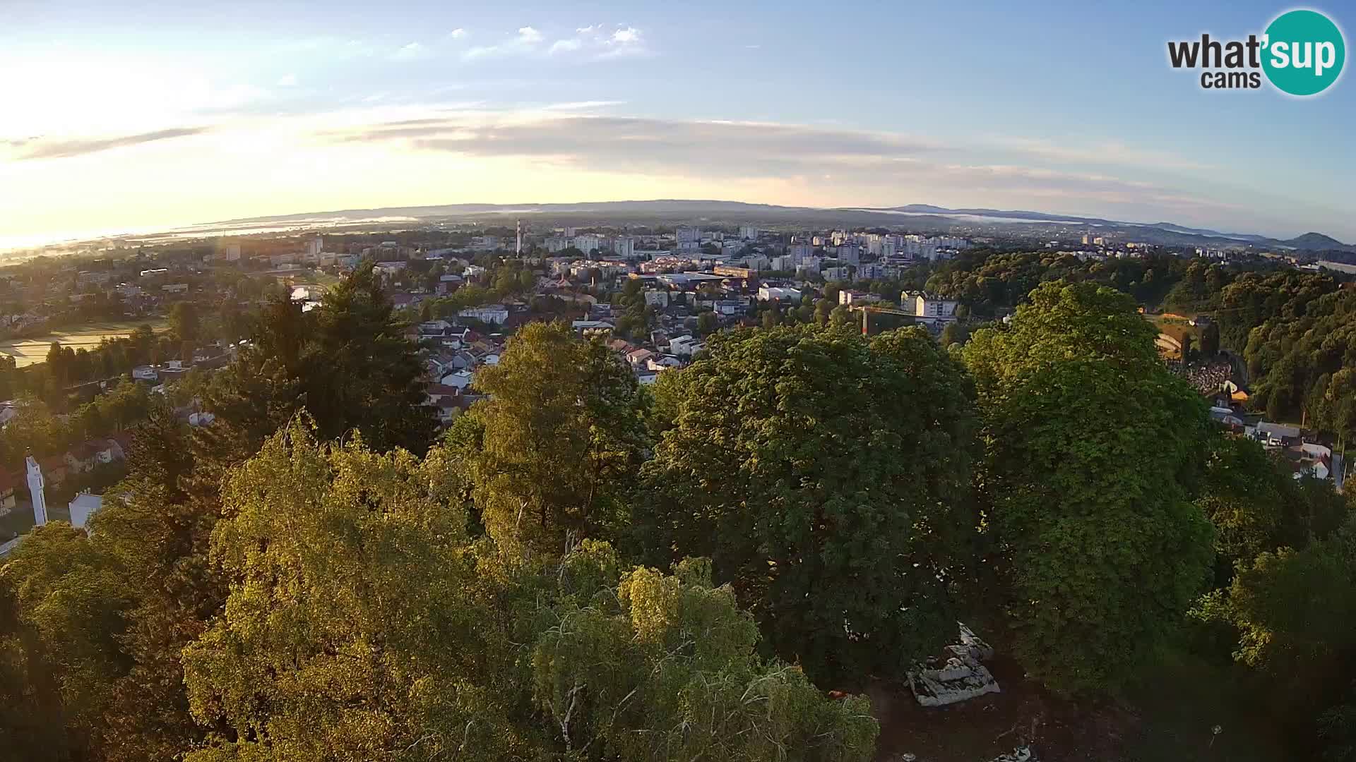 Webcam Castello Dubovac Karlovac – Vista Live sul Castello Storico
