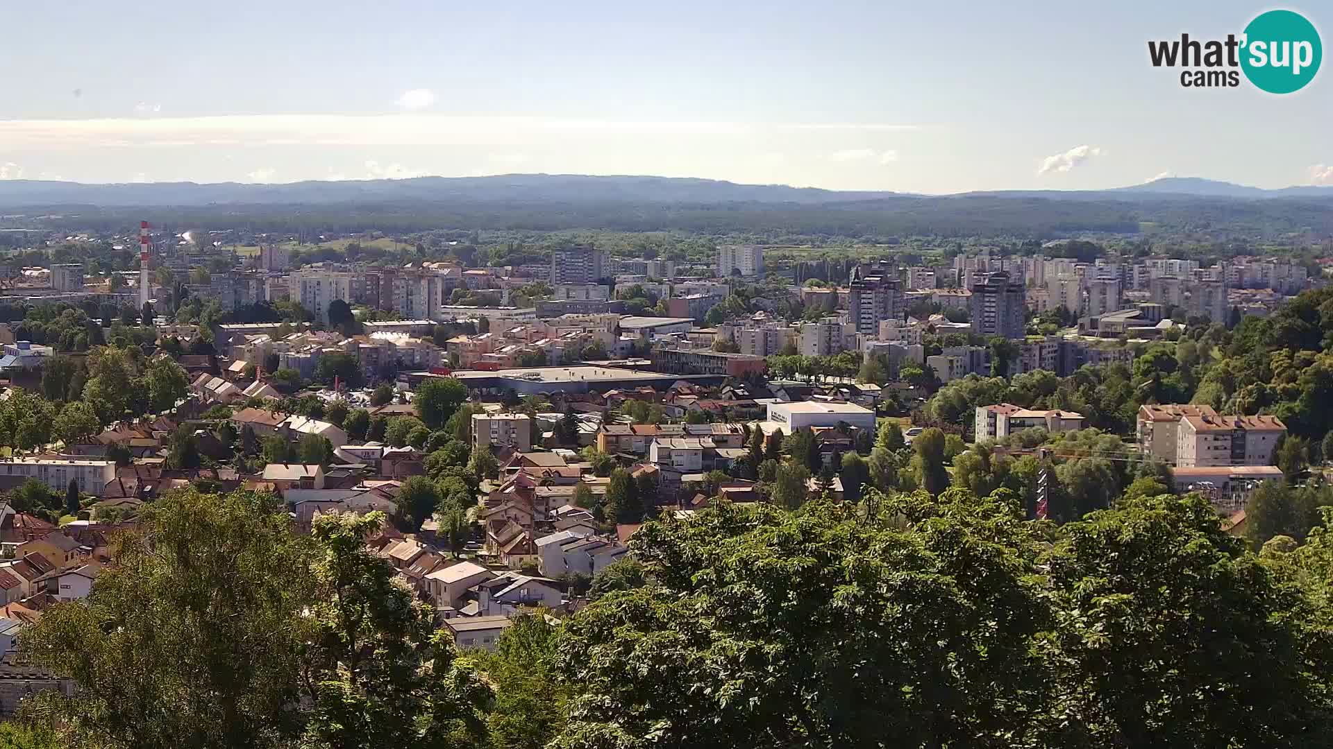 Webcam Karlovac Dubovac Castle – Live View of Karlovac’s Historic Landmark