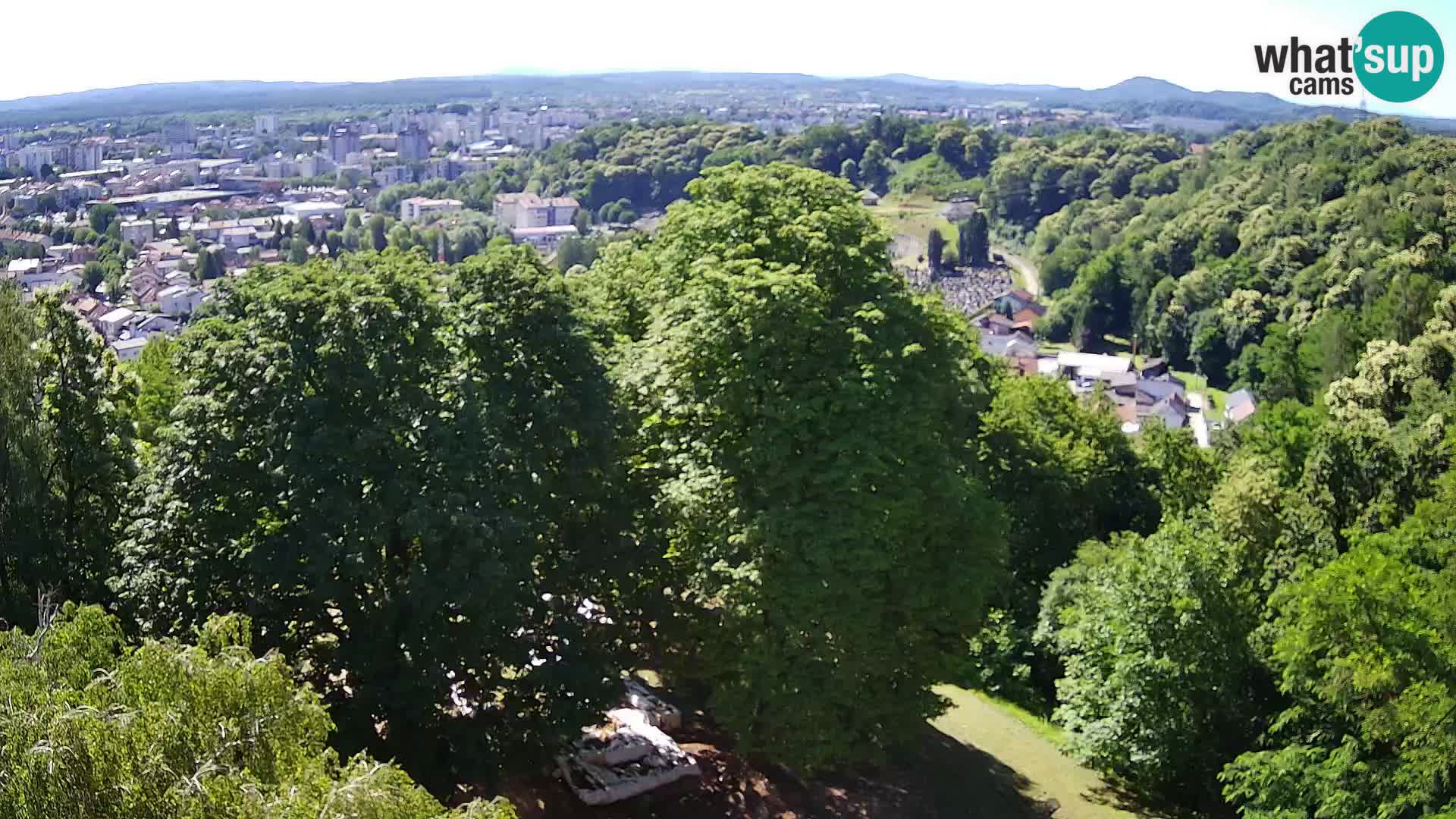 Webcam Castello Dubovac Karlovac – Vista Live sul Castello Storico