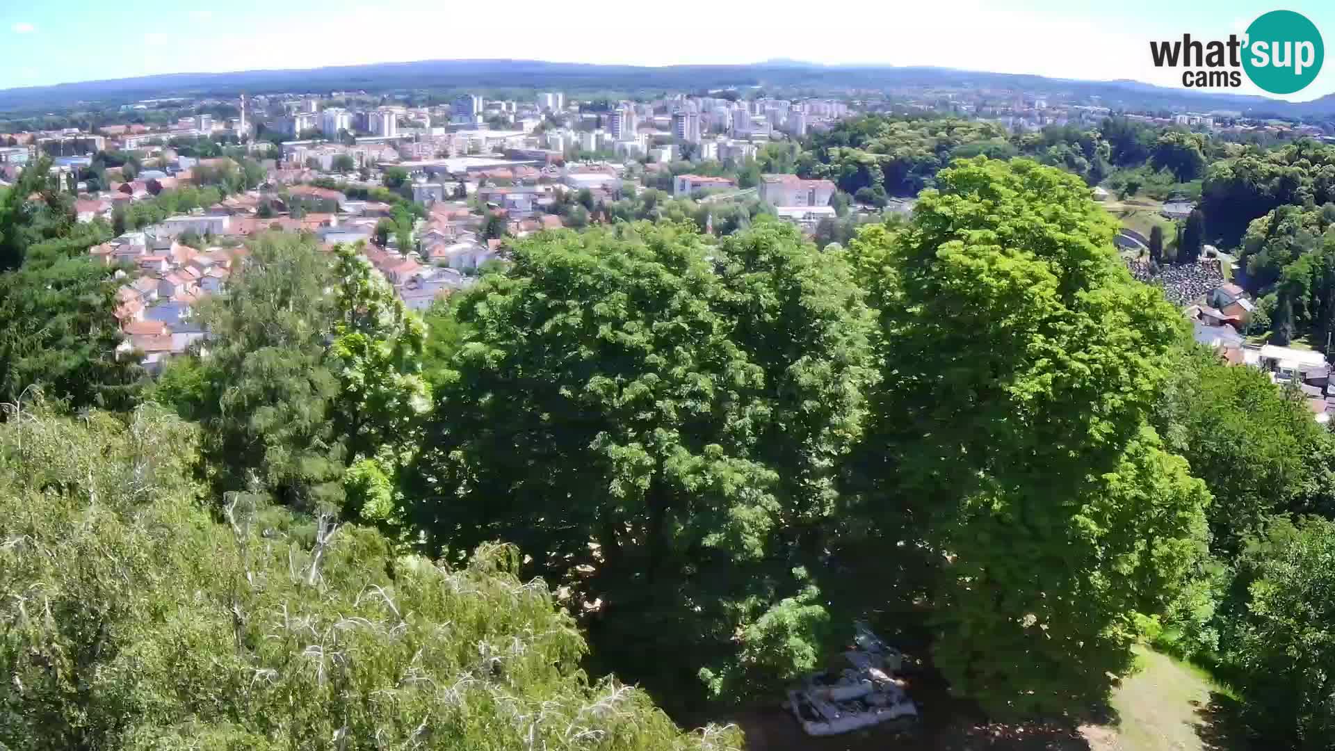 Web kamera Karlovac – Dvorac Dubovac uživo