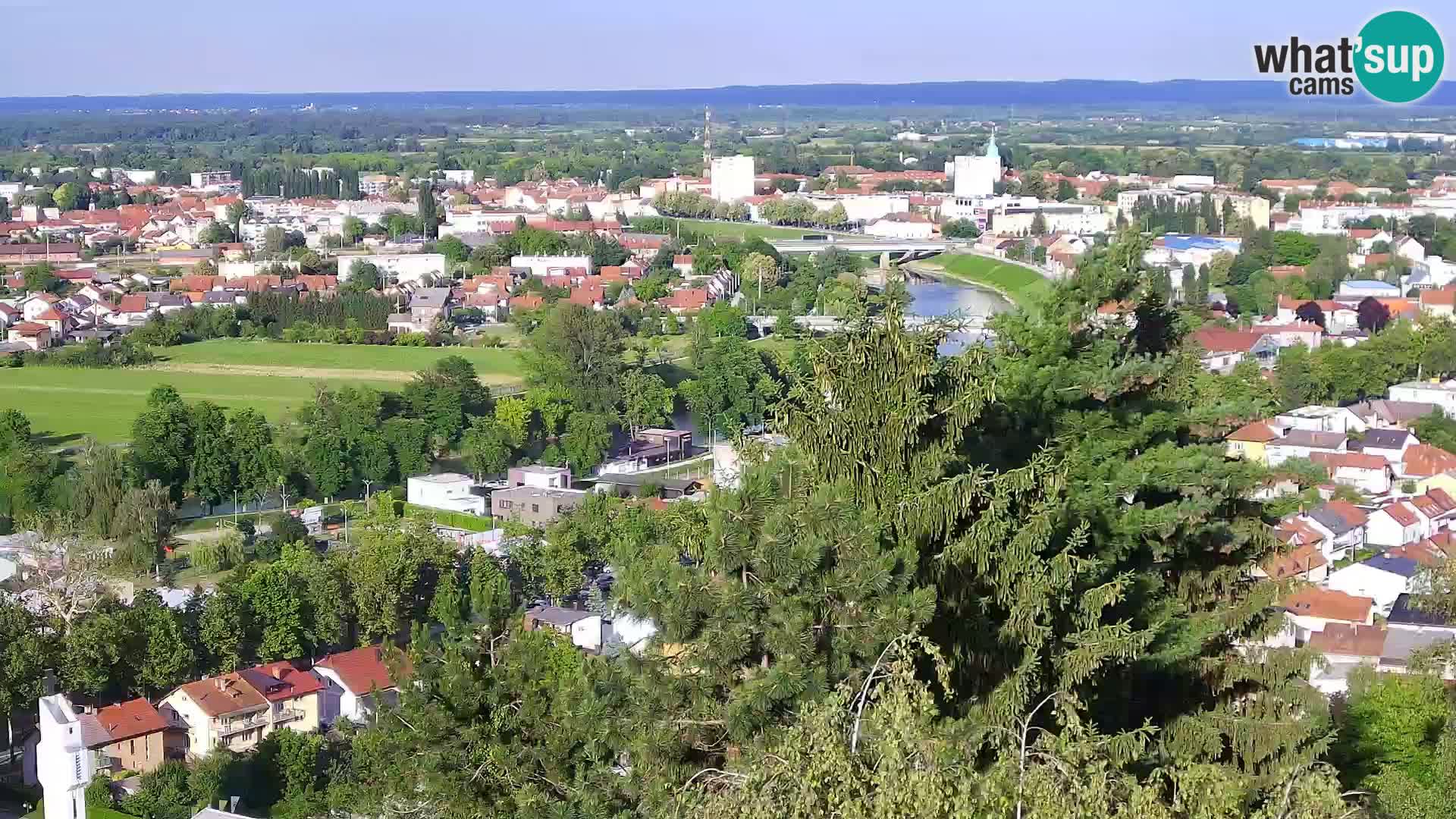 Webcam Karlovac Dubovac Castle – Live View of Karlovac’s Historic Landmark
