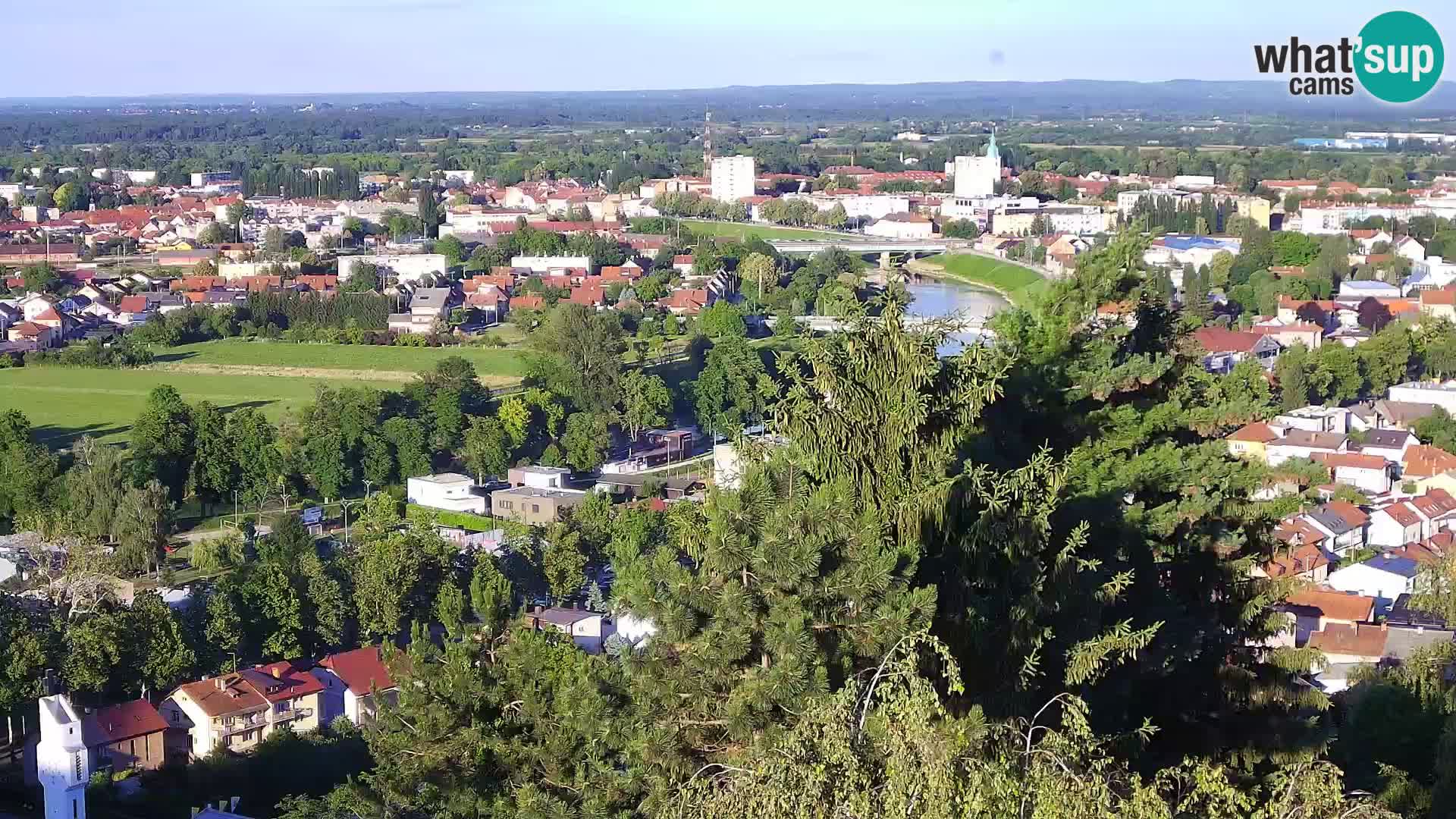 Webcam Karlovac Dubovac Castle – Live View of Karlovac’s Historic Landmark