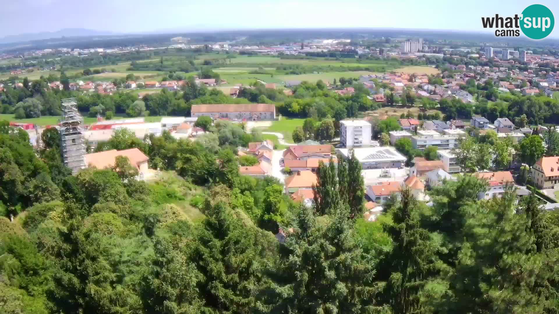 Webcam Karlstadt Burg Dubovac – Liveblick auf das historische Wahrzeichen