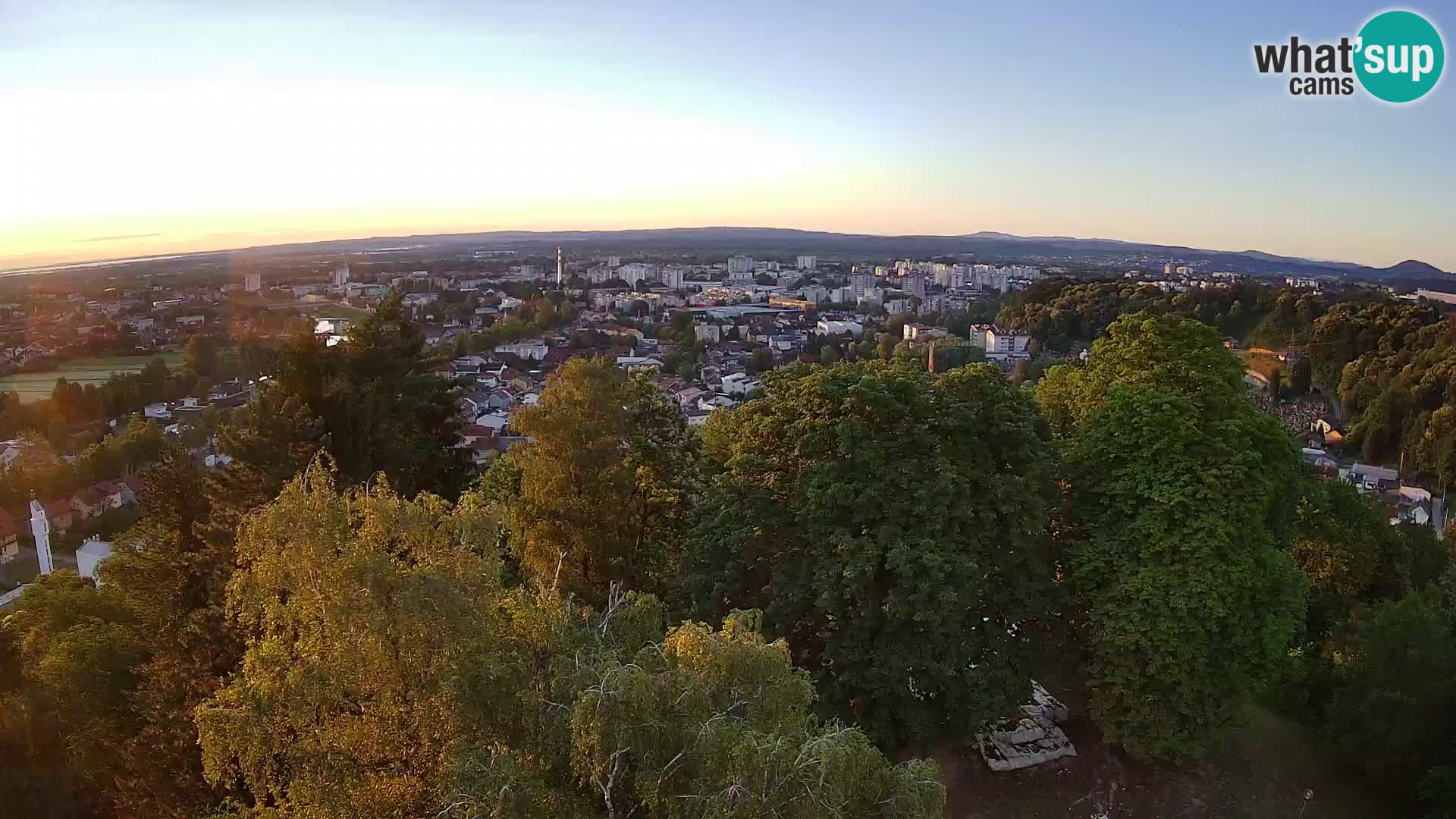 Webcam Karlovac Dubovac Castle – Live View of Karlovac’s Historic Landmark