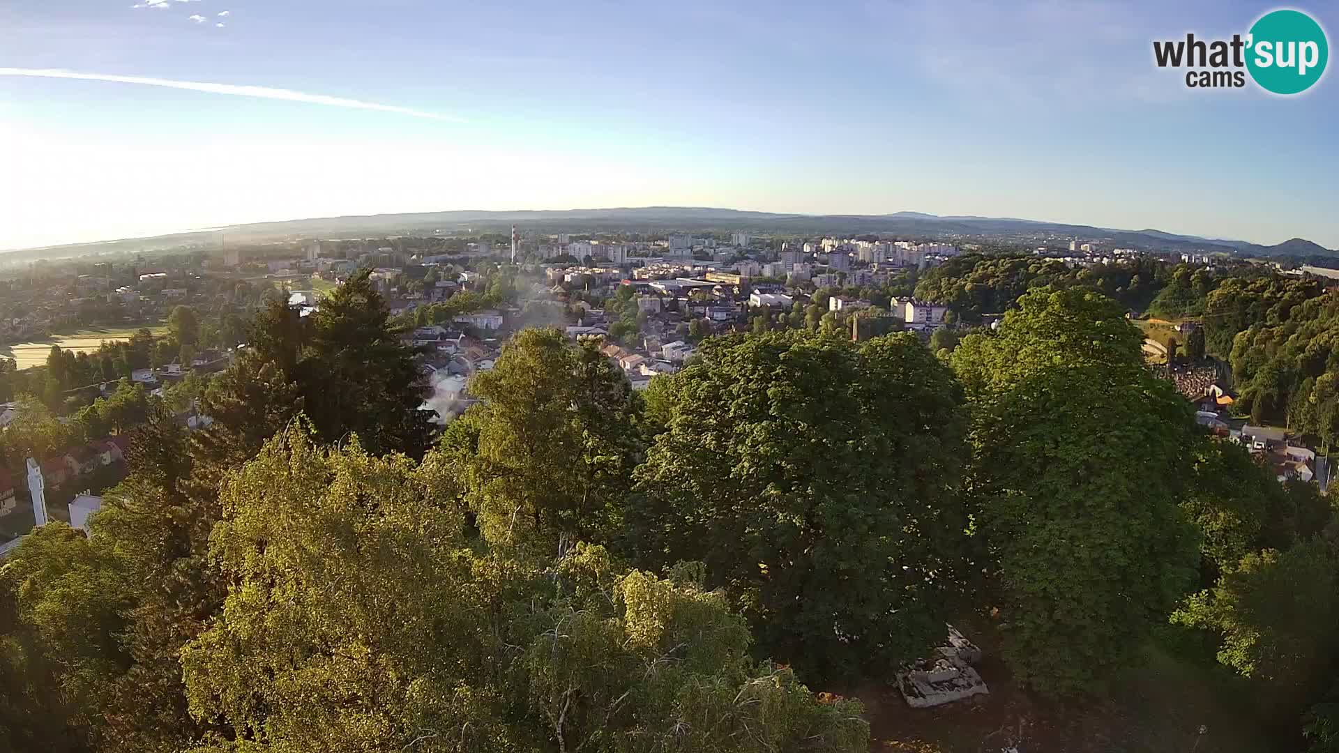 Webcam Karlstadt Burg Dubovac – Liveblick auf das historische Wahrzeichen