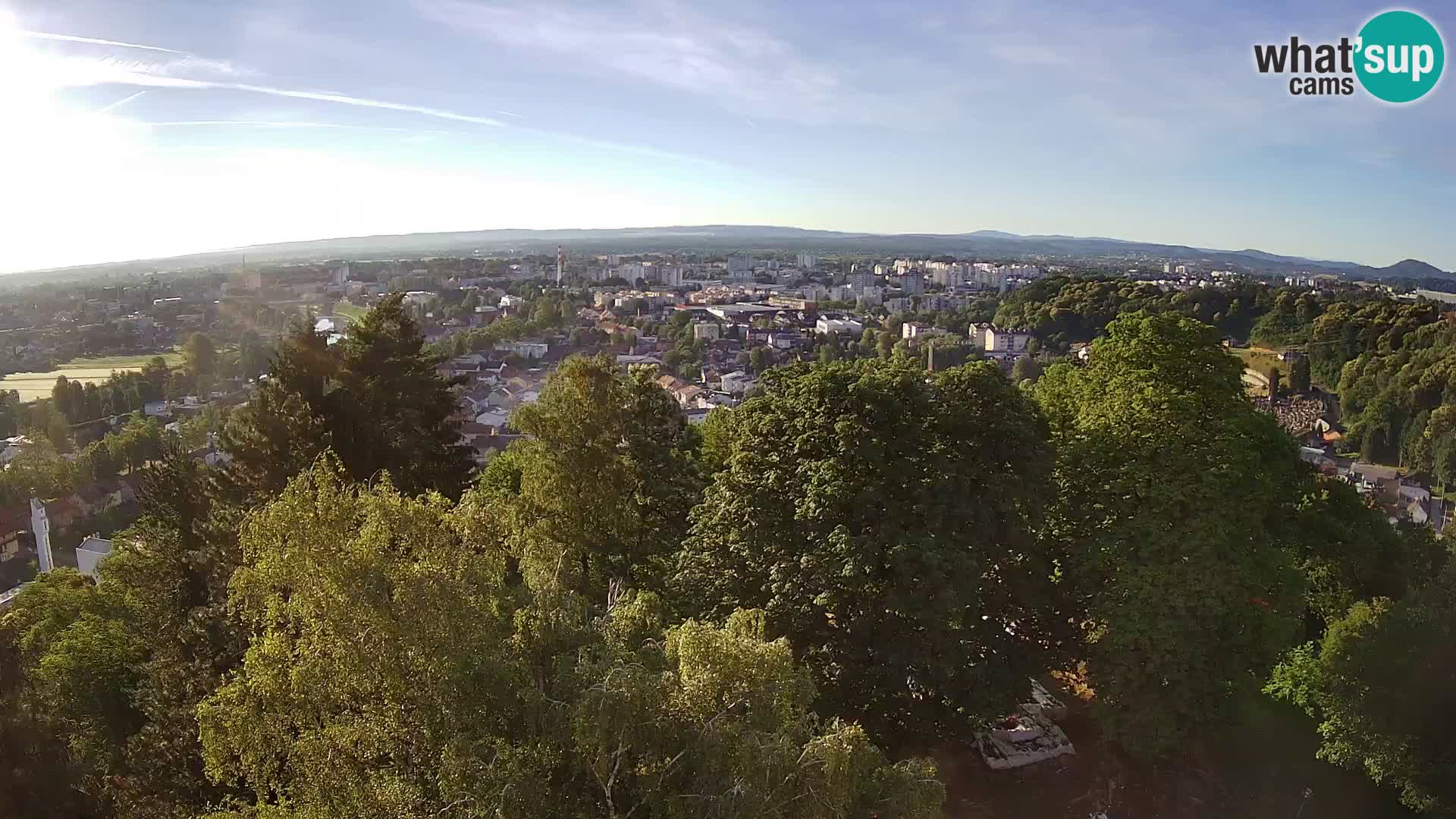 Webcam Karlovac Dubovac Castle – Live View of Karlovac’s Historic Landmark