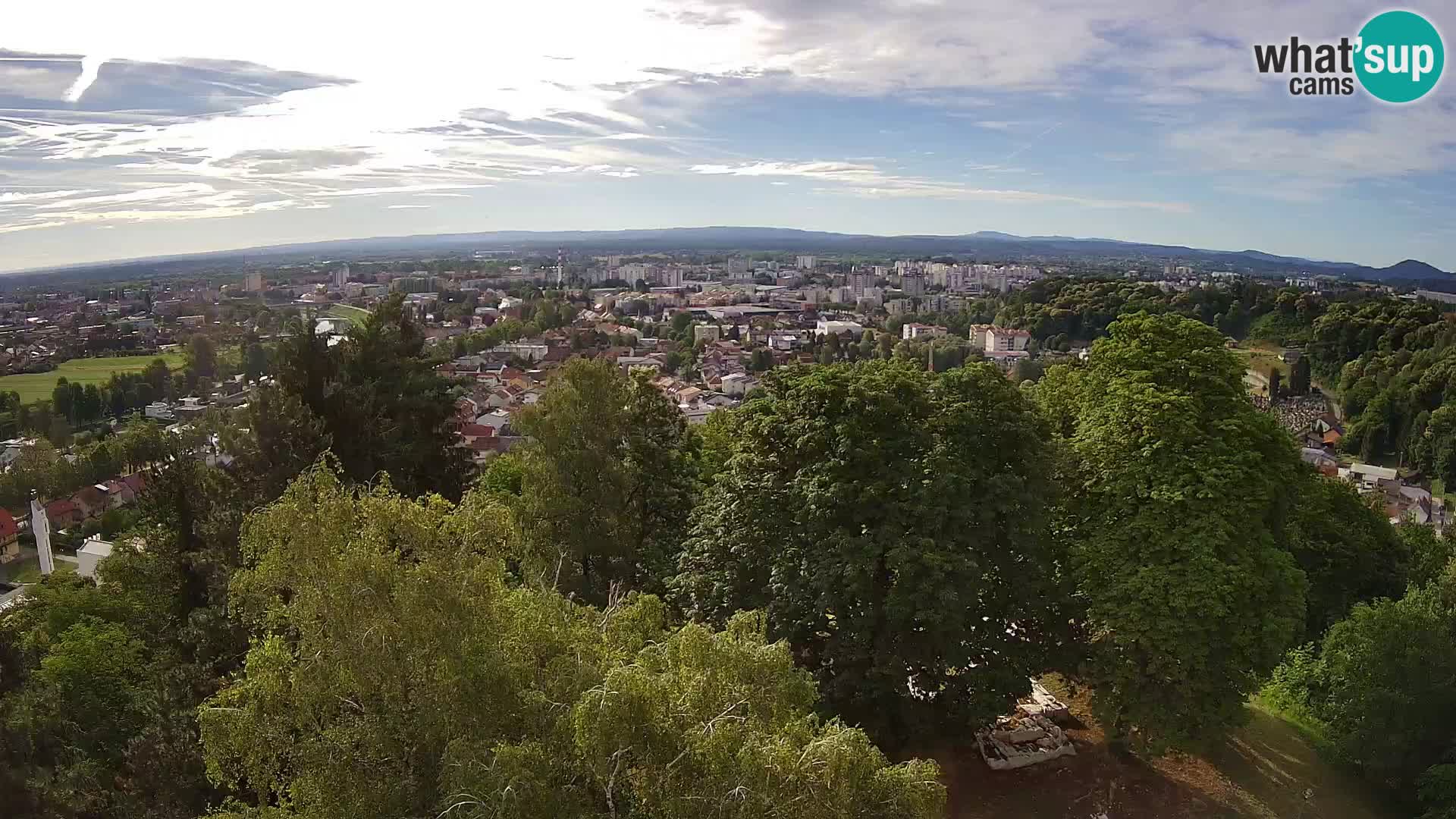 Webcam Karlovac Dubovac Castle – Live View of Karlovac’s Historic Landmark