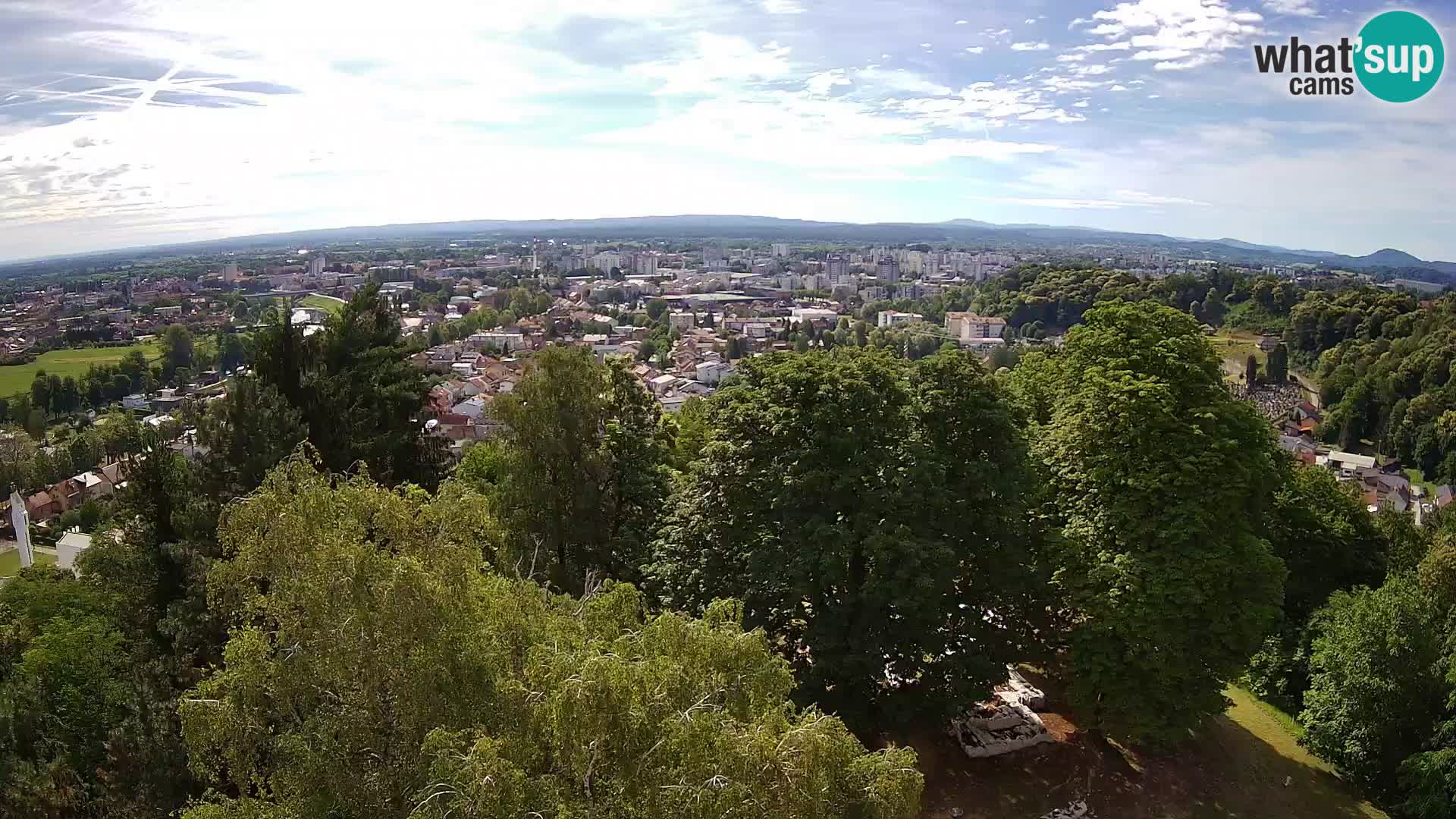 Webcam Castello Dubovac Karlovac – Vista Live sul Castello Storico
