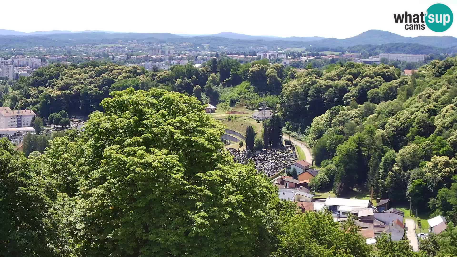 Web kamera Karlovac – Dvorac Dubovac uživo