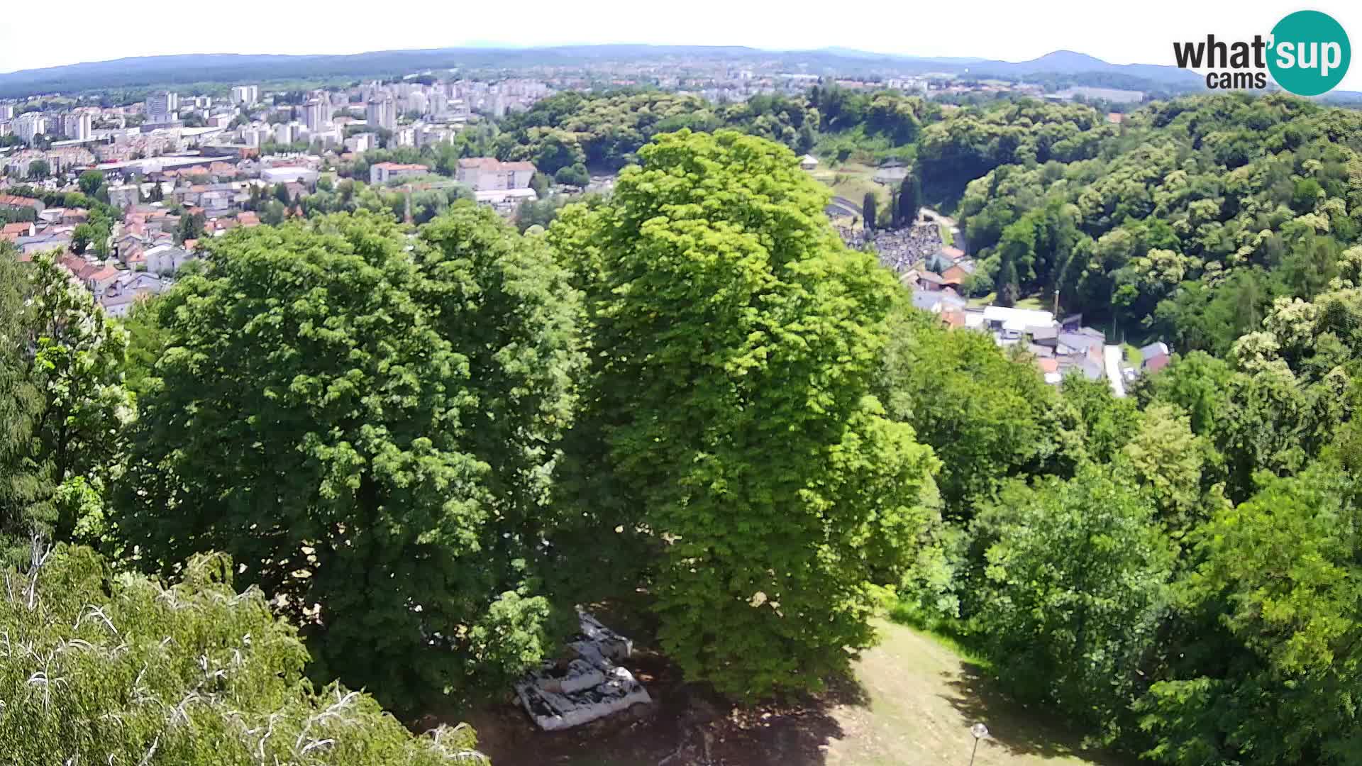 Webcam Castillo Dubovac Karlovac – Vista en directo del histórico castillo