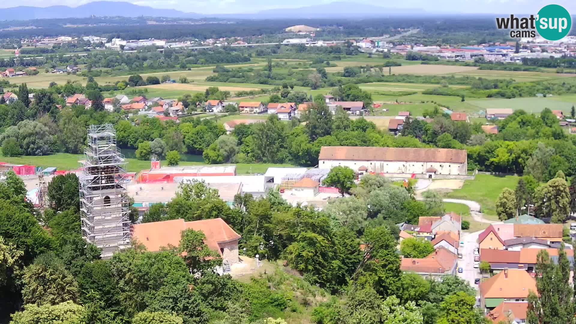 Webcam Castillo Dubovac Karlovac – Vista en directo del histórico castillo