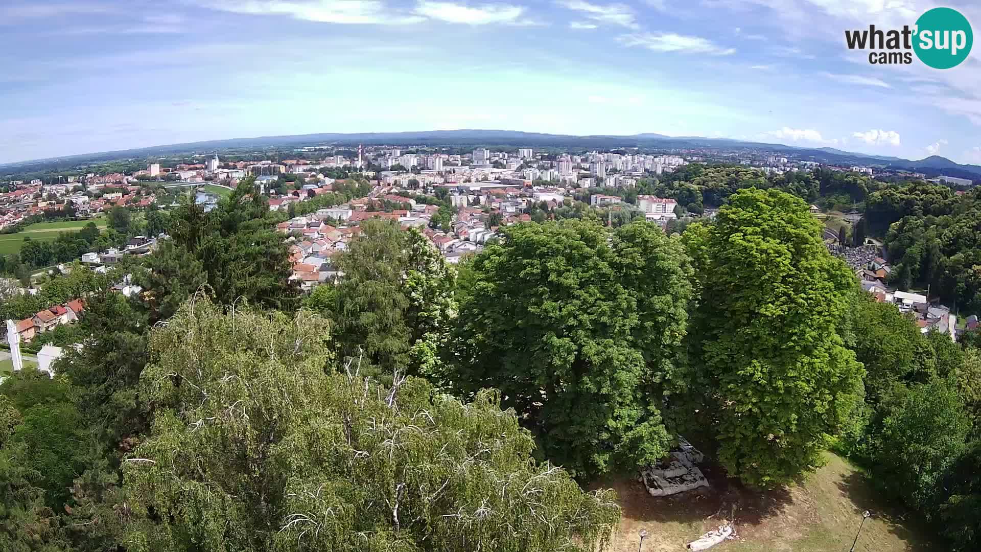 Webcam Karlovac Dubovac Castle – Live View of Karlovac’s Historic Landmark