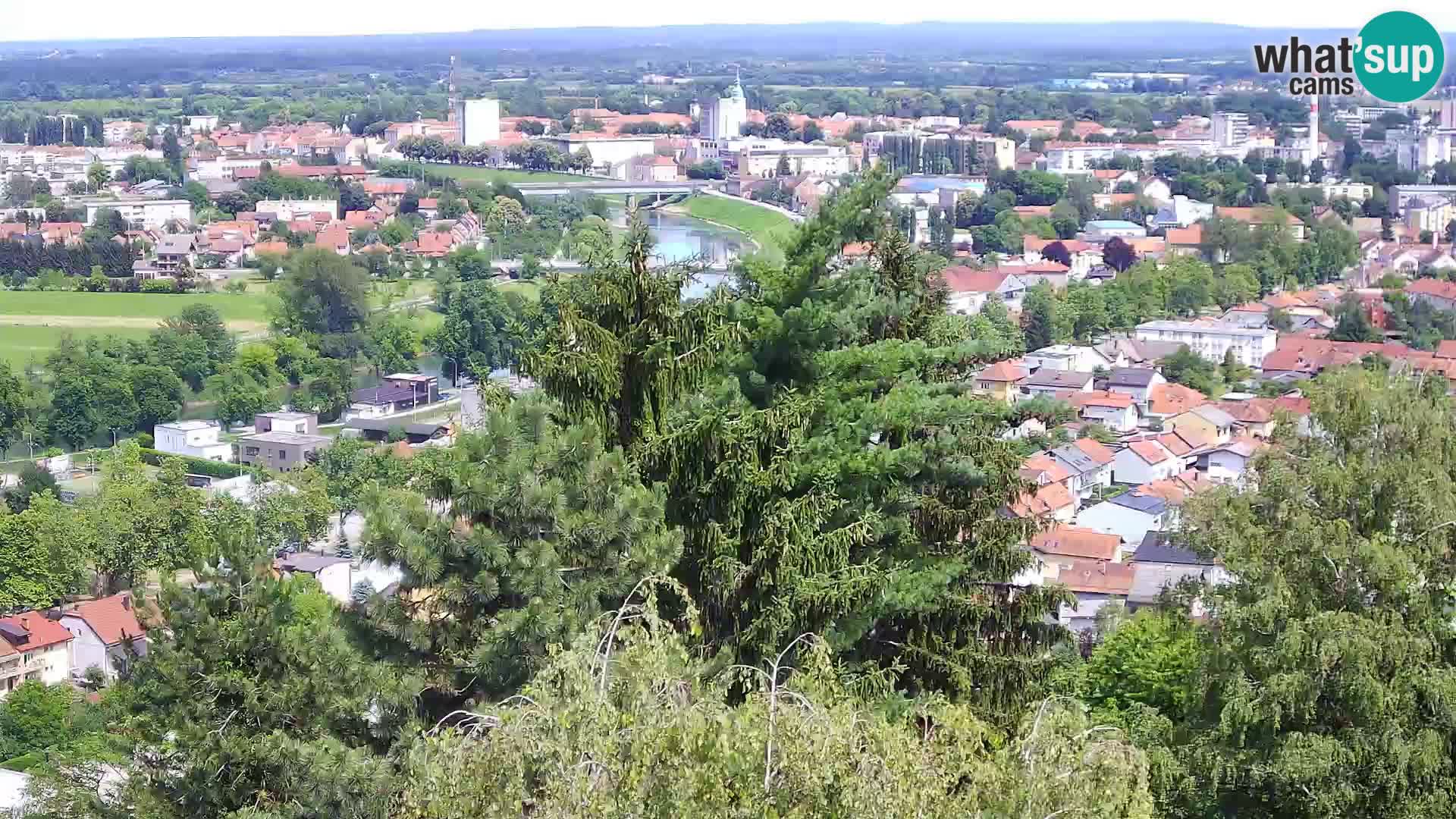 Webcam Karlovac Château Dubovac – Vue en direct de ce monument historique
