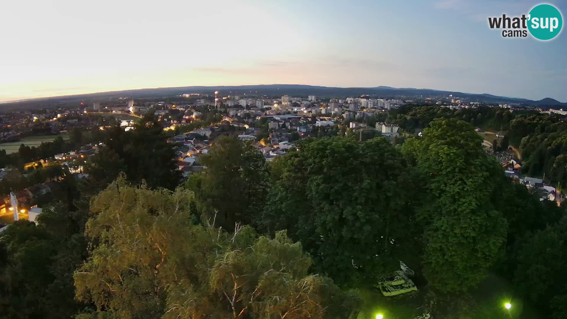 Webcam Castillo Dubovac Karlovac – Vista en directo del histórico castillo