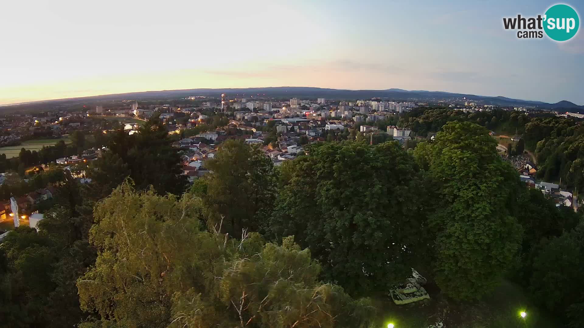 Webcam Castello Dubovac Karlovac – Vista Live sul Castello Storico