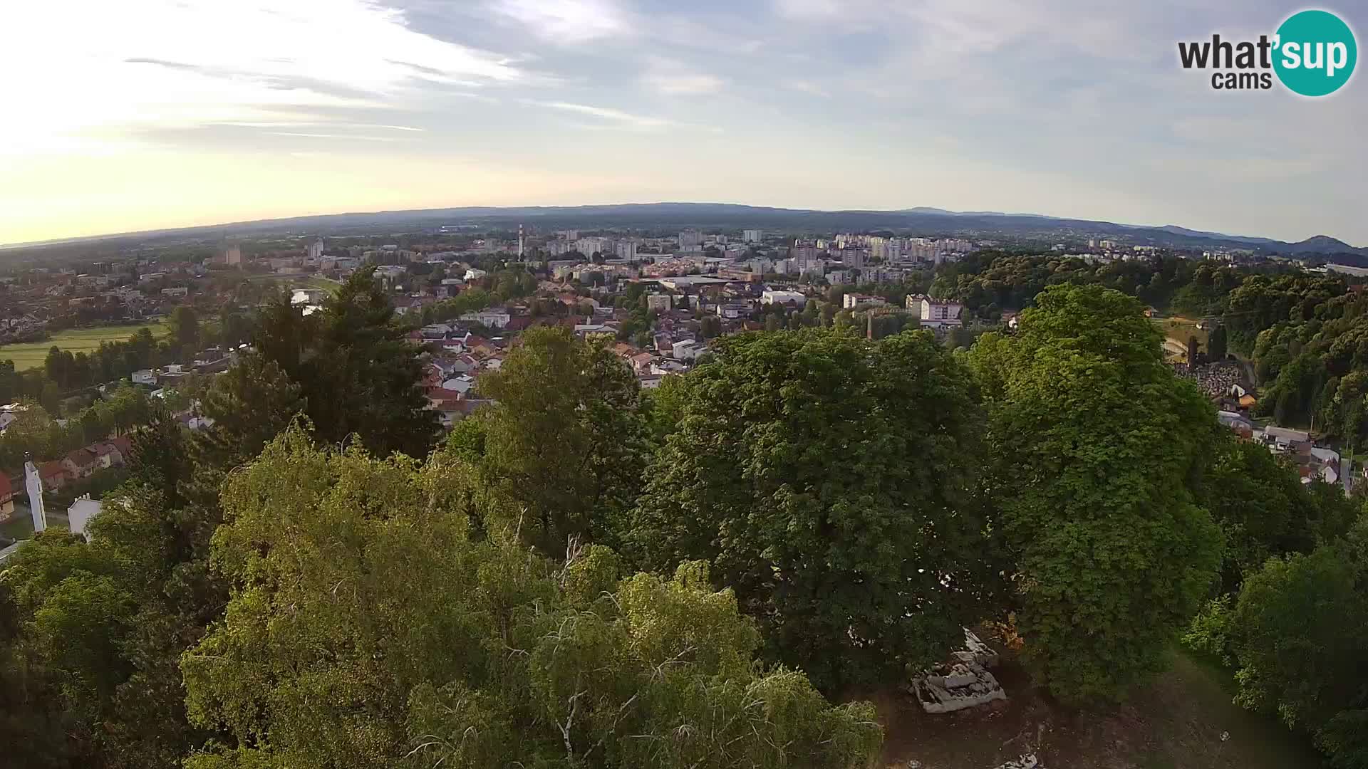 Webcam Karlovac Dubovac Castle – Live View of Karlovac’s Historic Landmark
