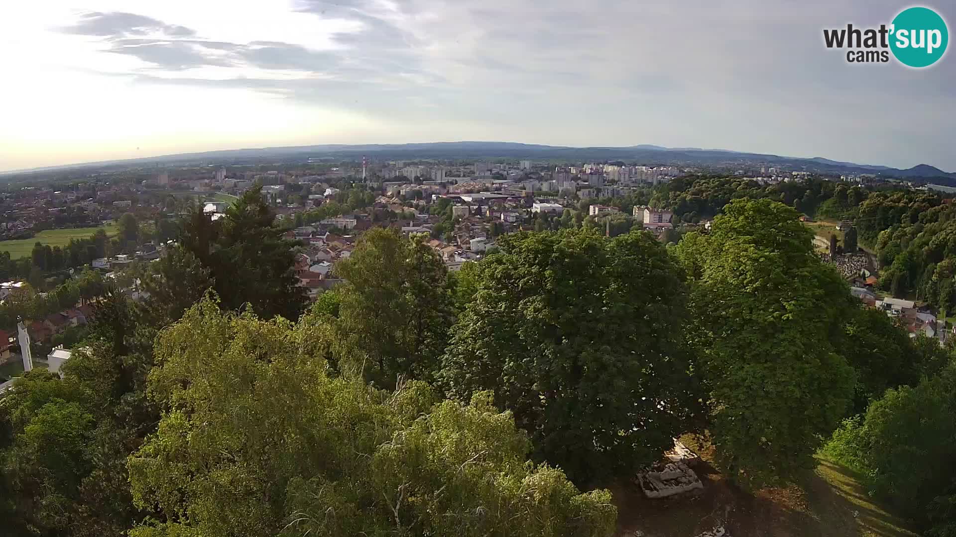 Webcam Karlovac Dubovac Castle – Live View of Karlovac’s Historic Landmark