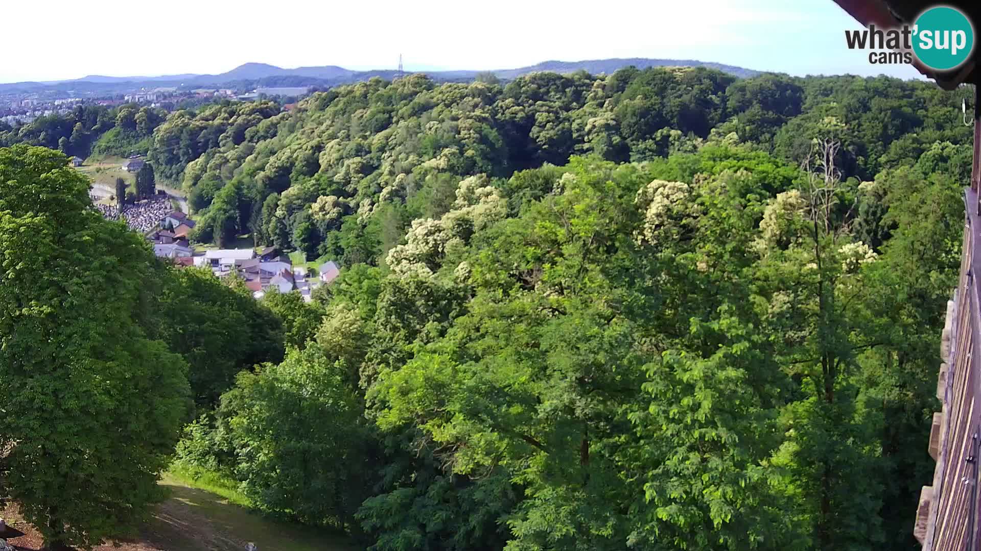 Webcam Castello Dubovac Karlovac – Vista Live sul Castello Storico