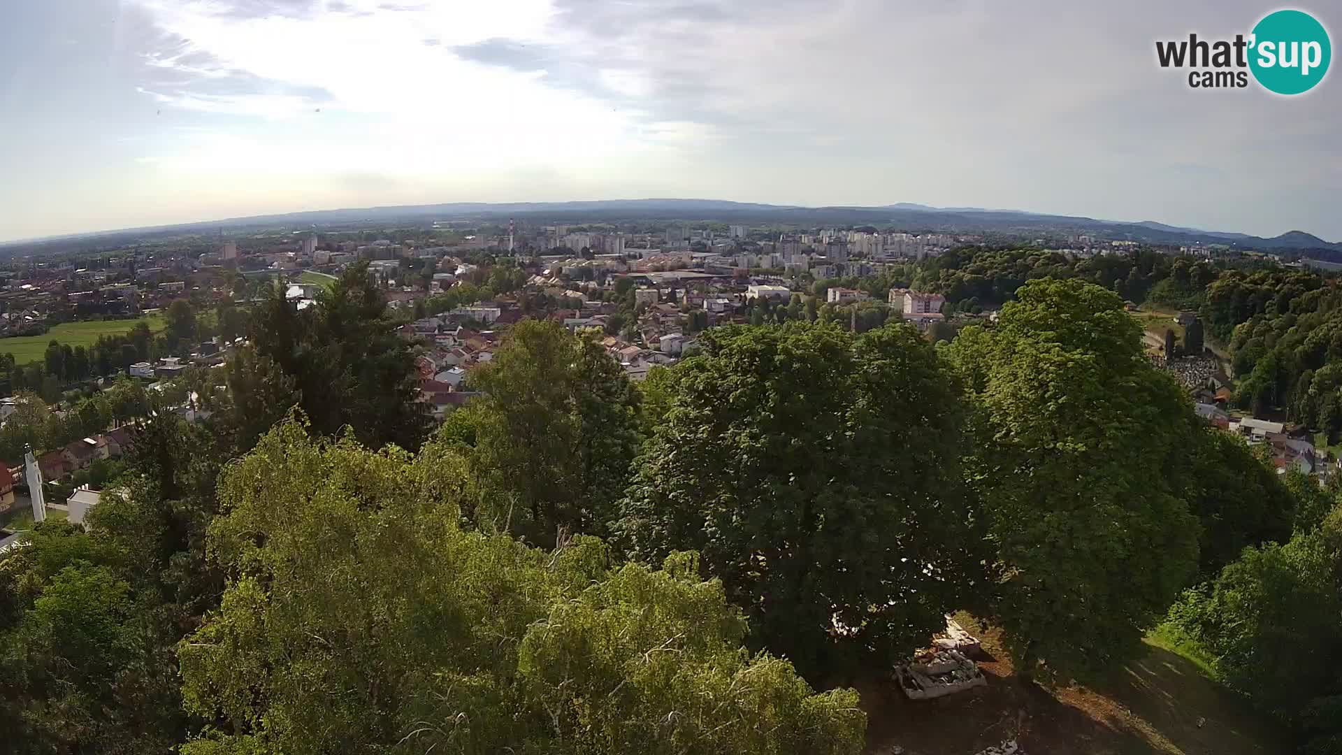 Webcam Karlovac Dubovac Castle – Live View of Karlovac’s Historic Landmark