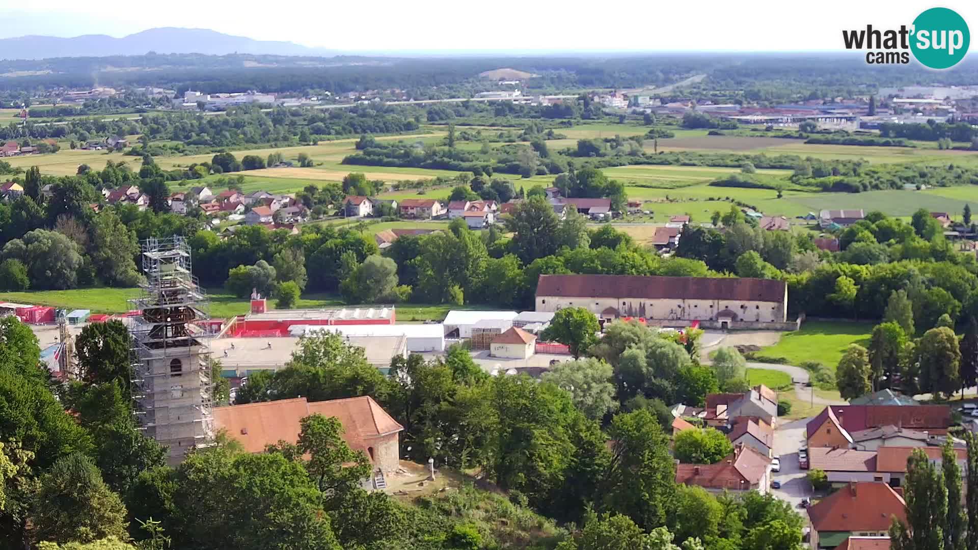 Webcam Karlovac Château Dubovac – Vue en direct de ce monument historique