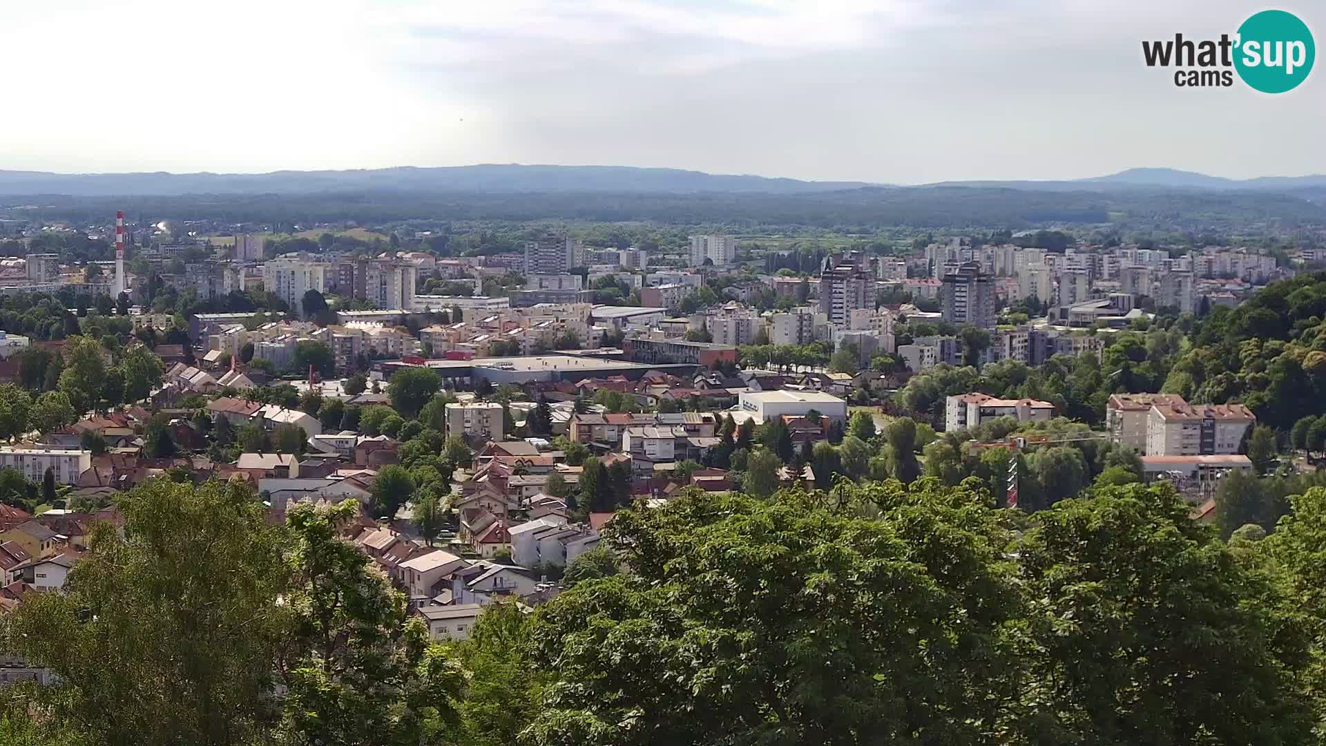 Webcam Karlovac Dubovac Castle – Live View of Karlovac’s Historic Landmark