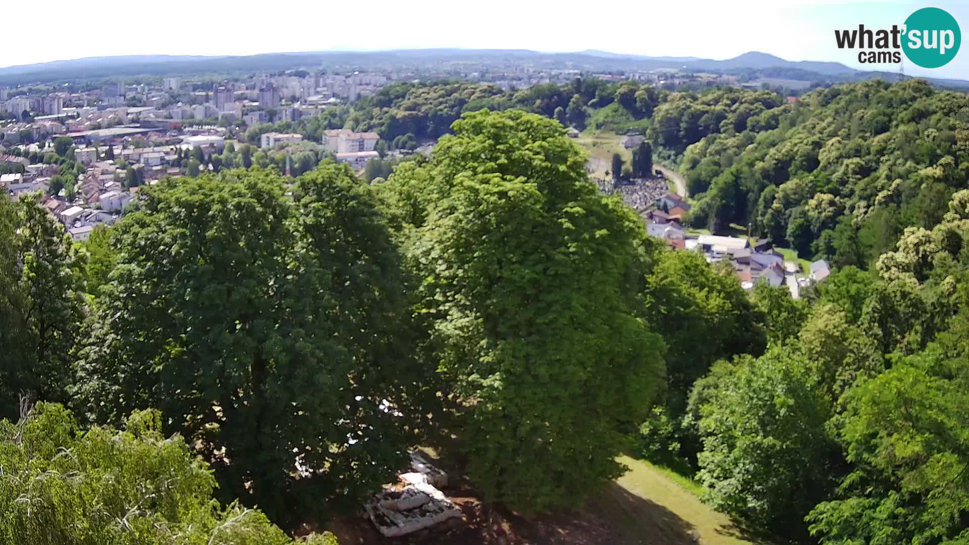 Webcam Castello Dubovac Karlovac – Vista Live sul Castello Storico