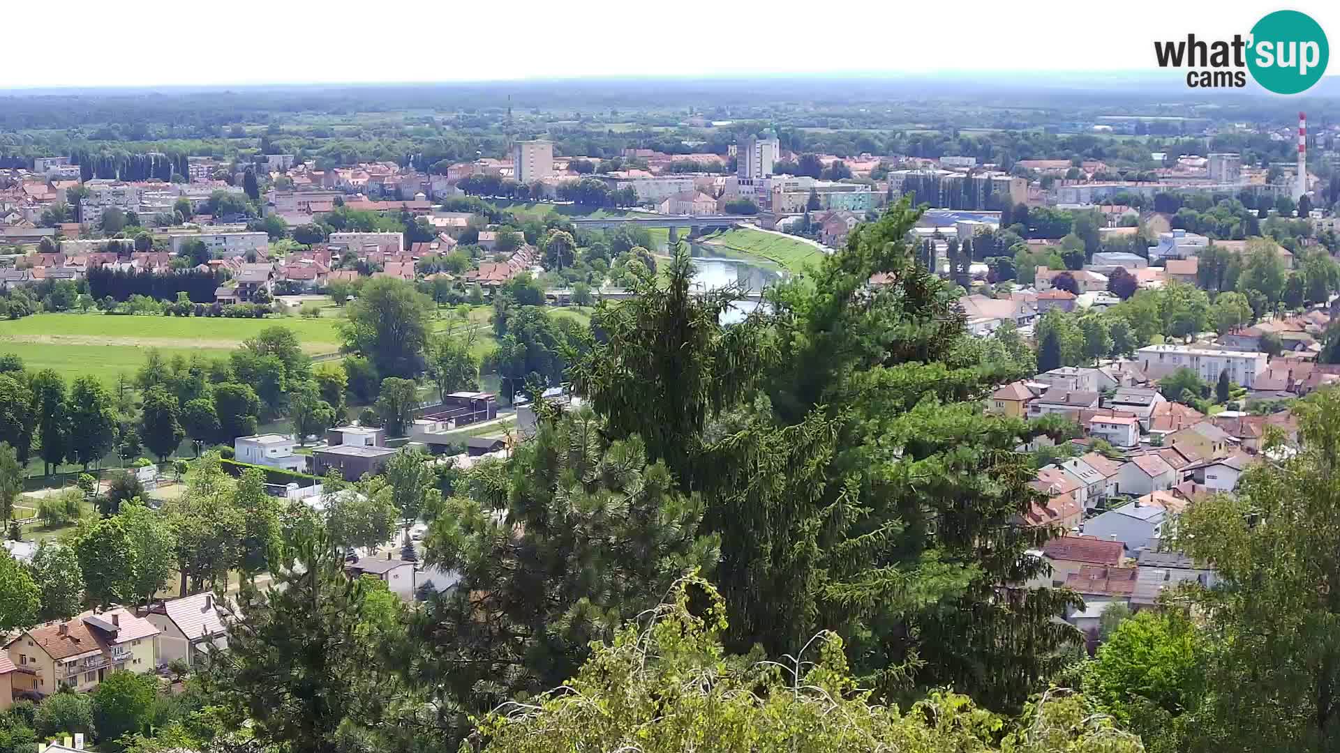 Webcam Karlovac Château Dubovac – Vue en direct de ce monument historique