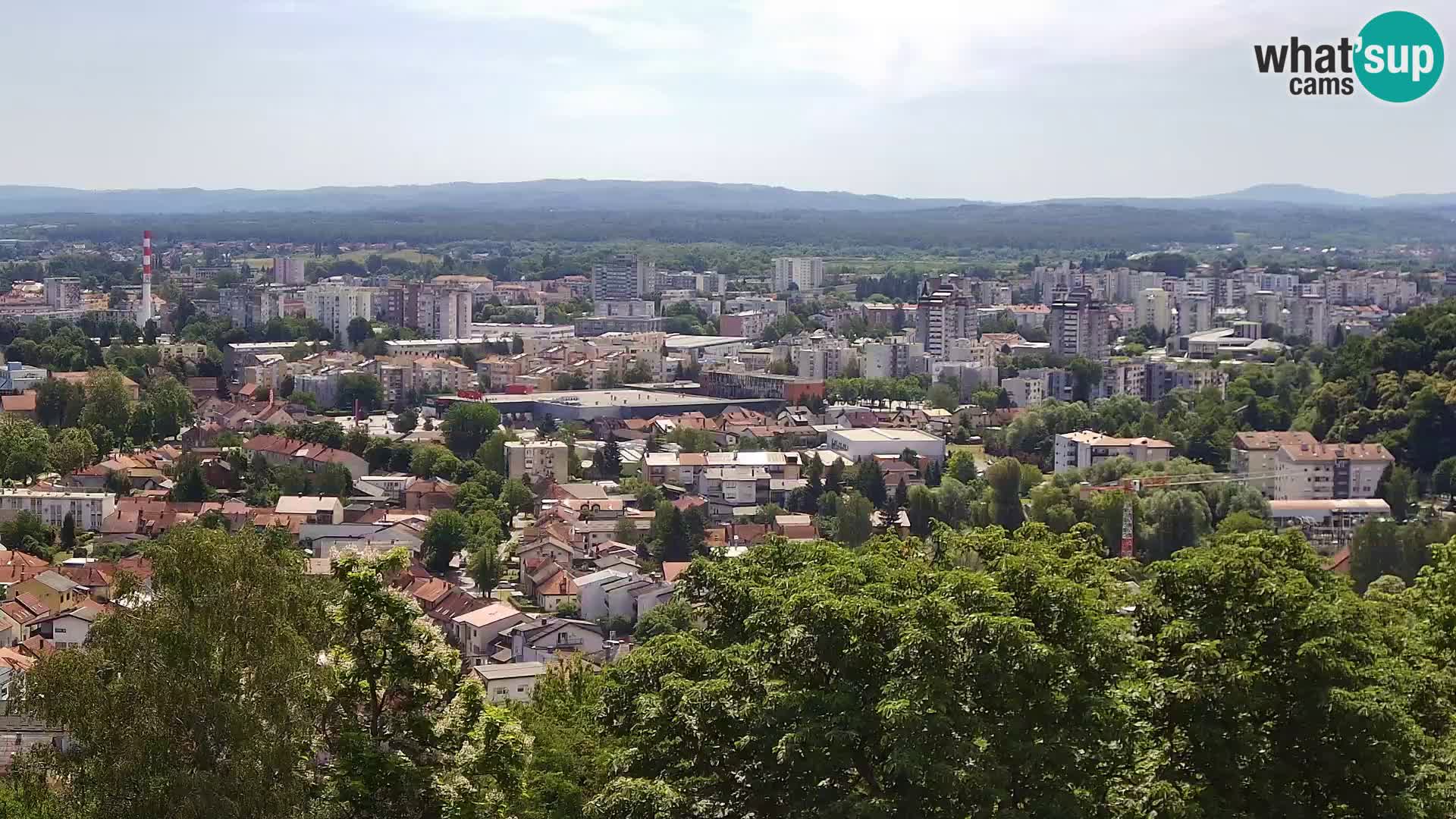 Webcam Karlovac Dubovac Castle – Live View of Karlovac’s Historic Landmark