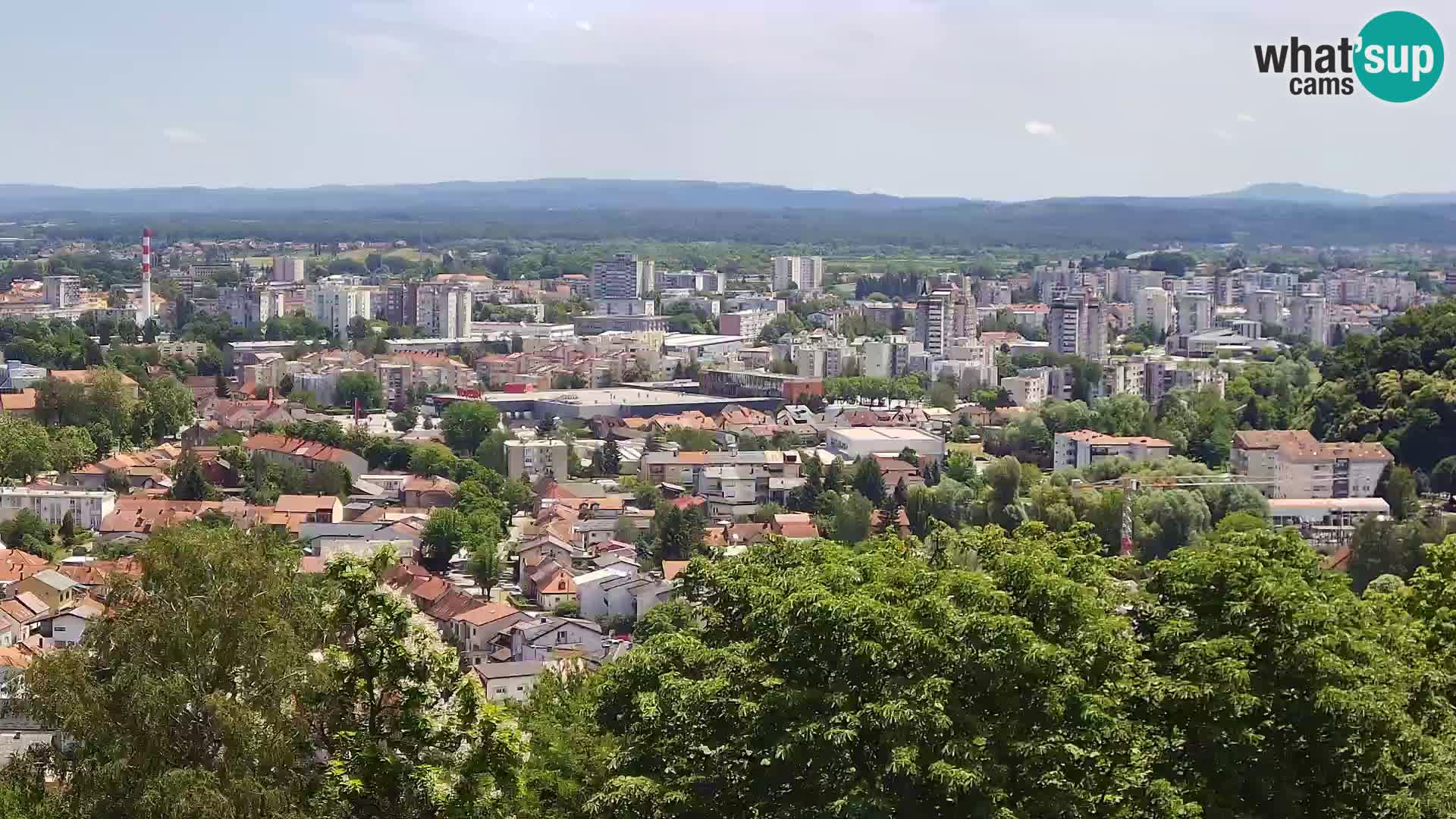 Webcam Karlovac Dubovac Castle – Live View of Karlovac’s Historic Landmark