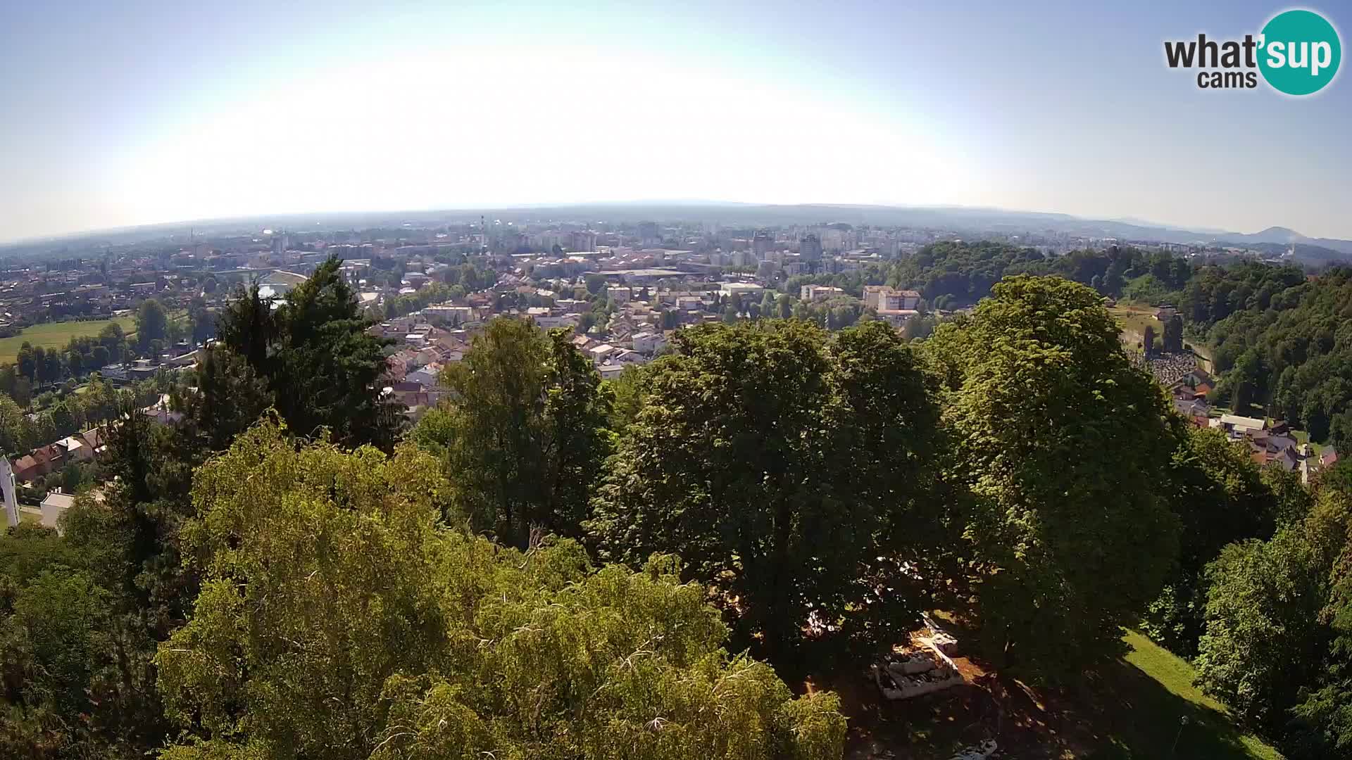 Webcam Karlovac Dubovac Castle – Live View of Karlovac’s Historic Landmark