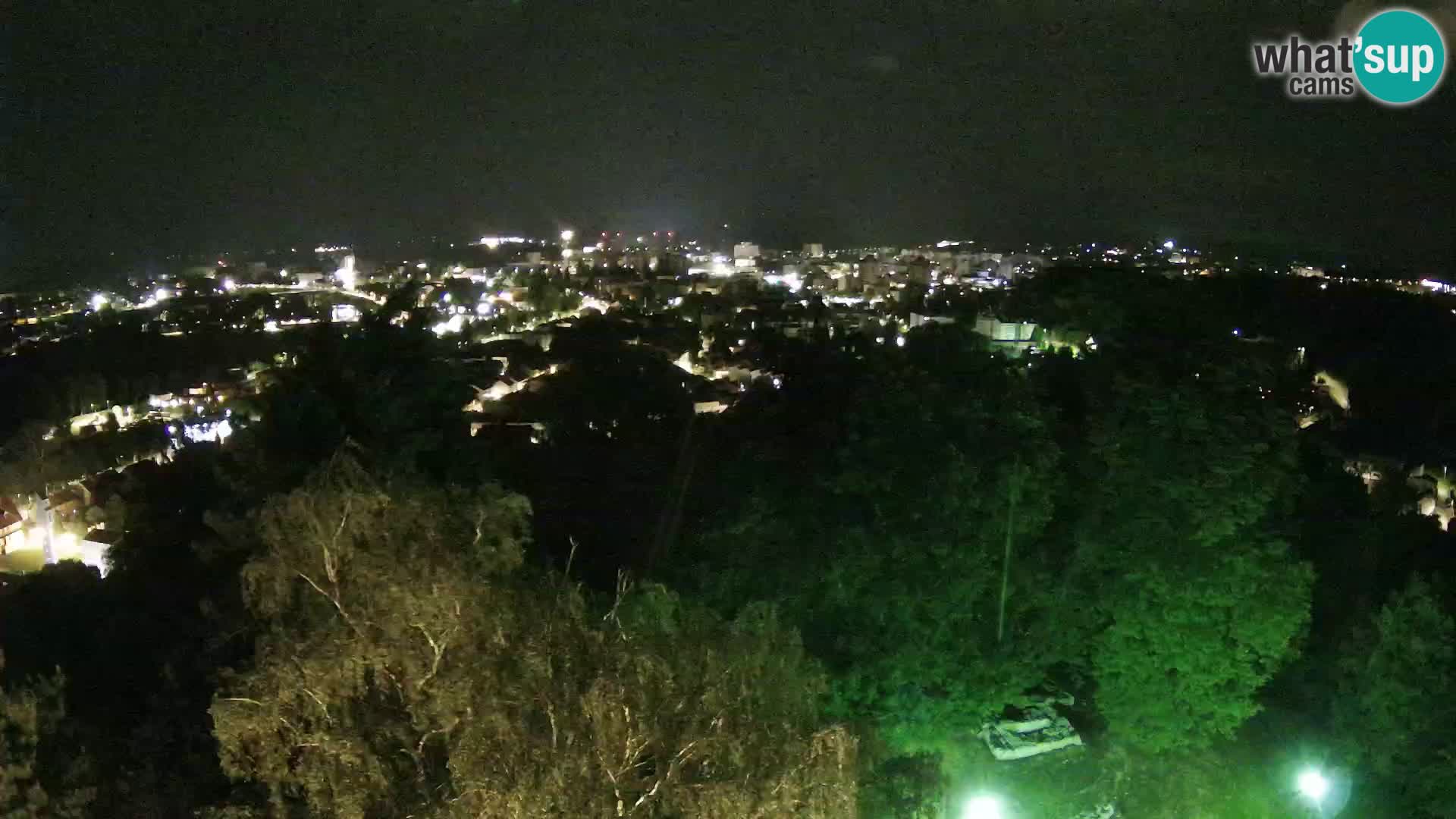 Webcam Karlovac Dubovac Castle – Live View of Karlovac’s Historic Landmark