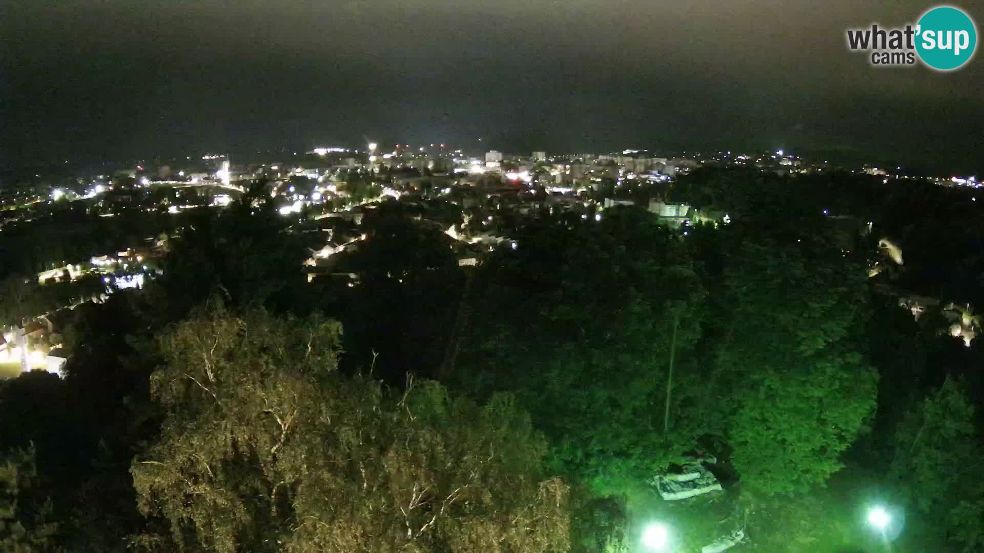 Webcam Castello Dubovac Karlovac – Vista Live sul Castello Storico