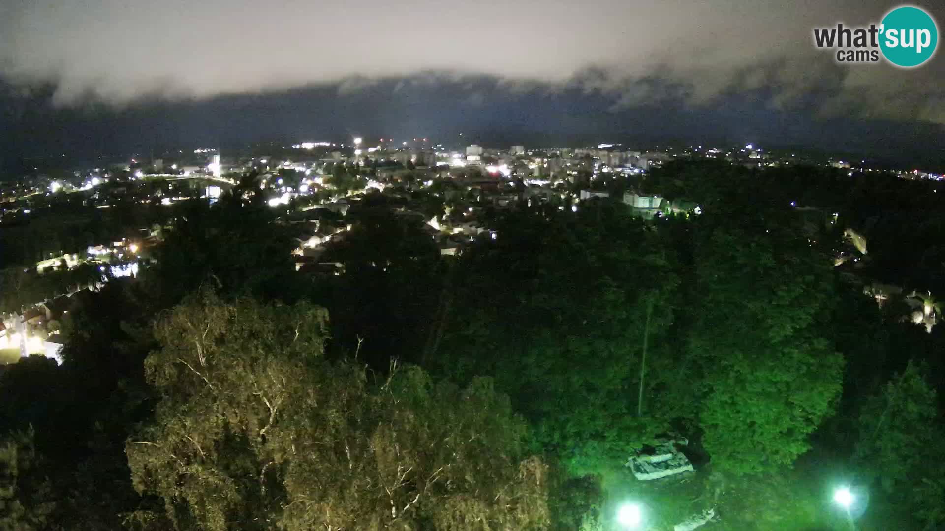Webcam Karlovac Dubovac Castle – Live View of Karlovac’s Historic Landmark