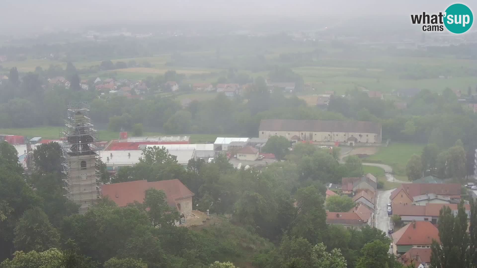 Webcam Karlovac Dubovac Castle – Live View of Karlovac’s Historic Landmark