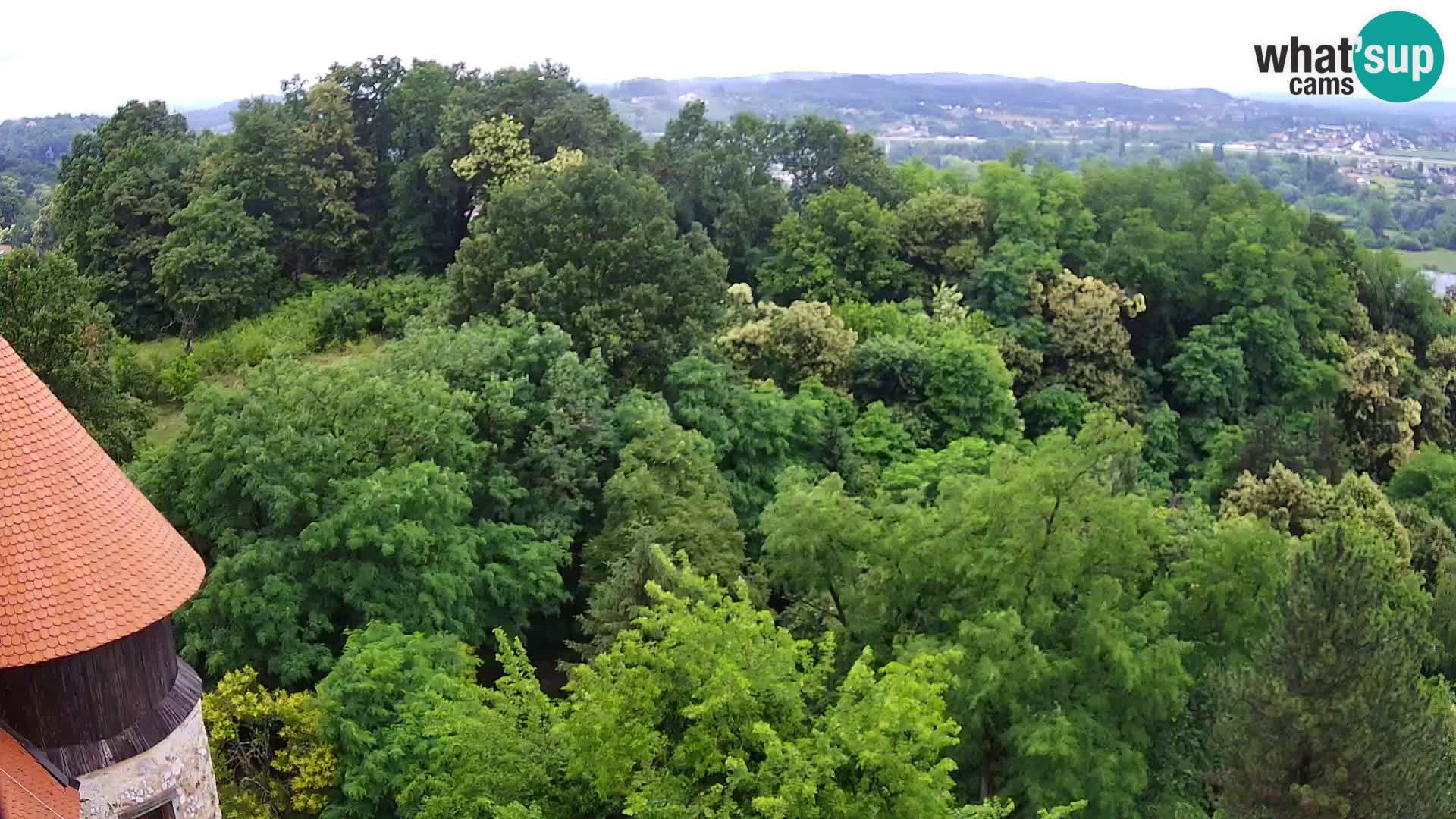 Spletna kamera Karlovac Dubovac grad – Pogled v živo na zgodovinsko znamenitost Karlovca
