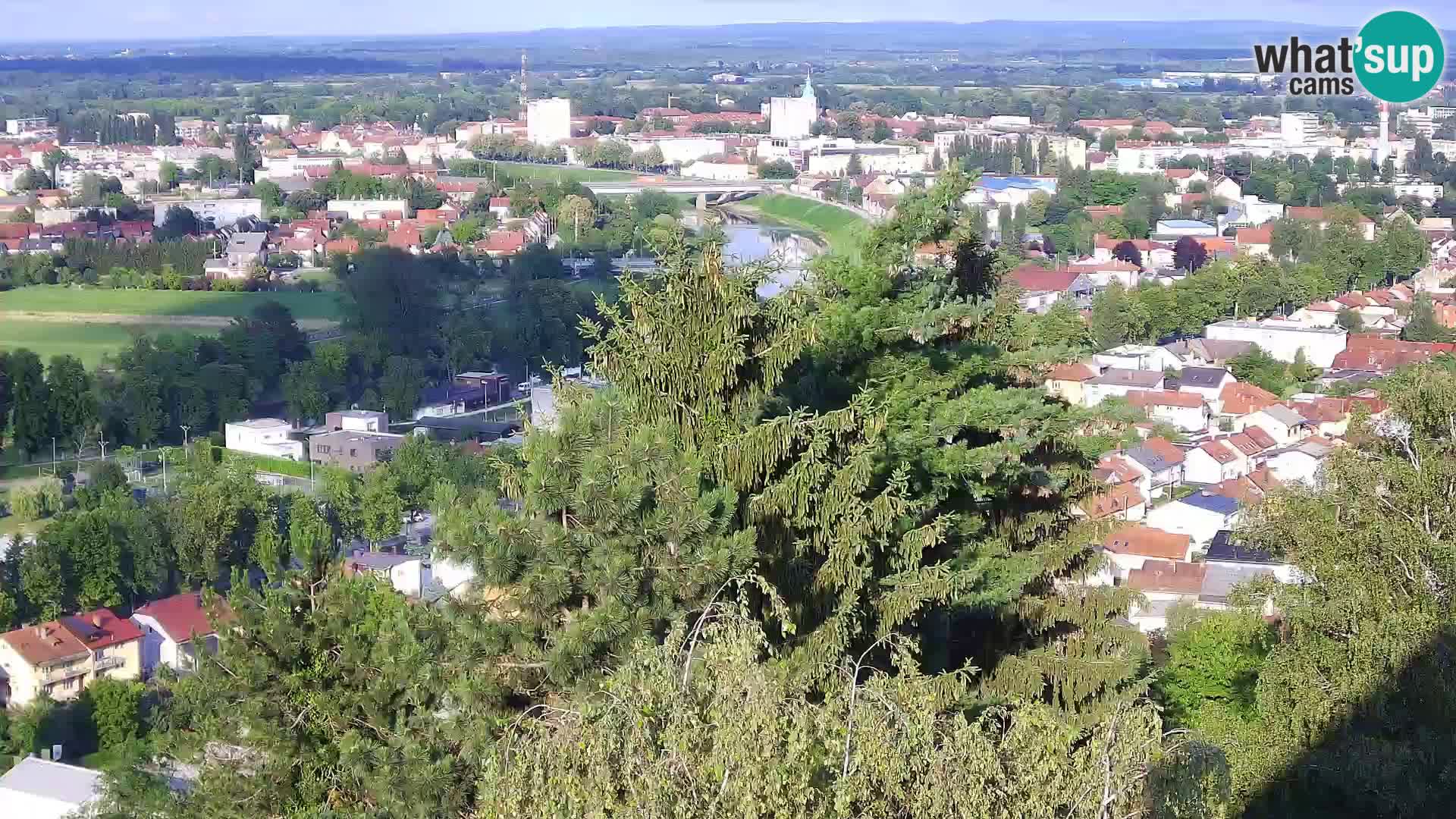 Webcam Karlovac Dubovac Castle – Live View of Karlovac’s Historic Landmark