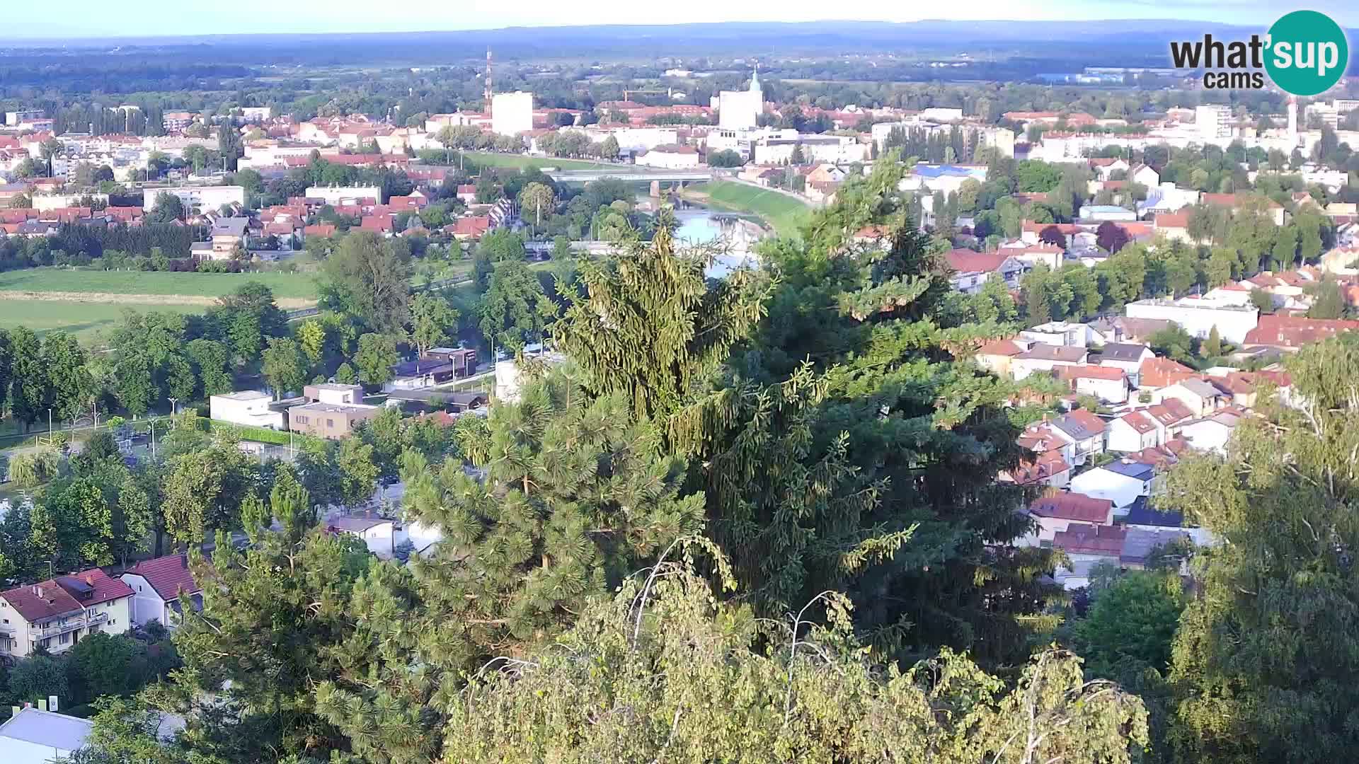 Webcam Karlovac Dubovac Castle – Live View of Karlovac’s Historic Landmark